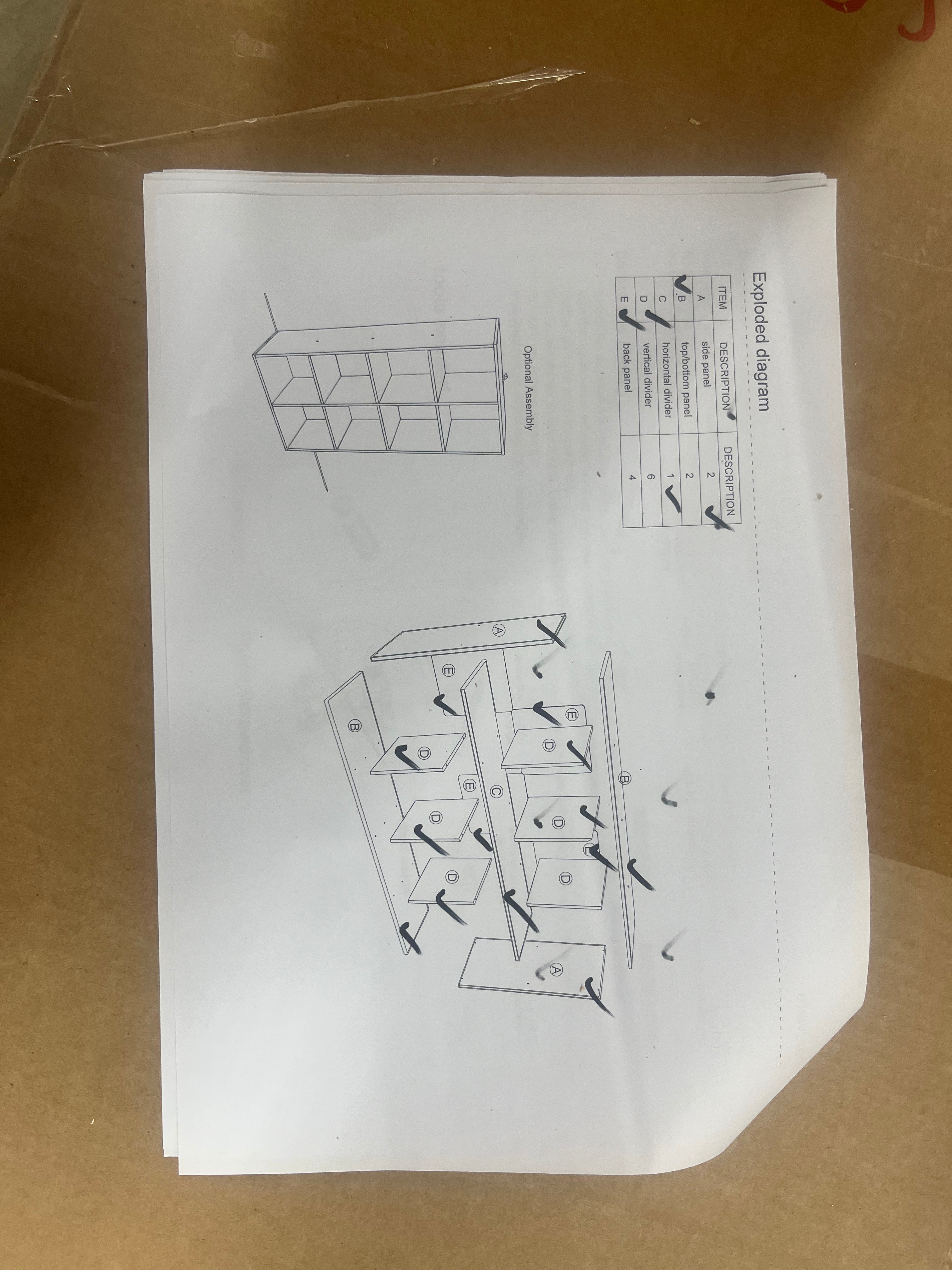 8 Cube Organizer Shelf
