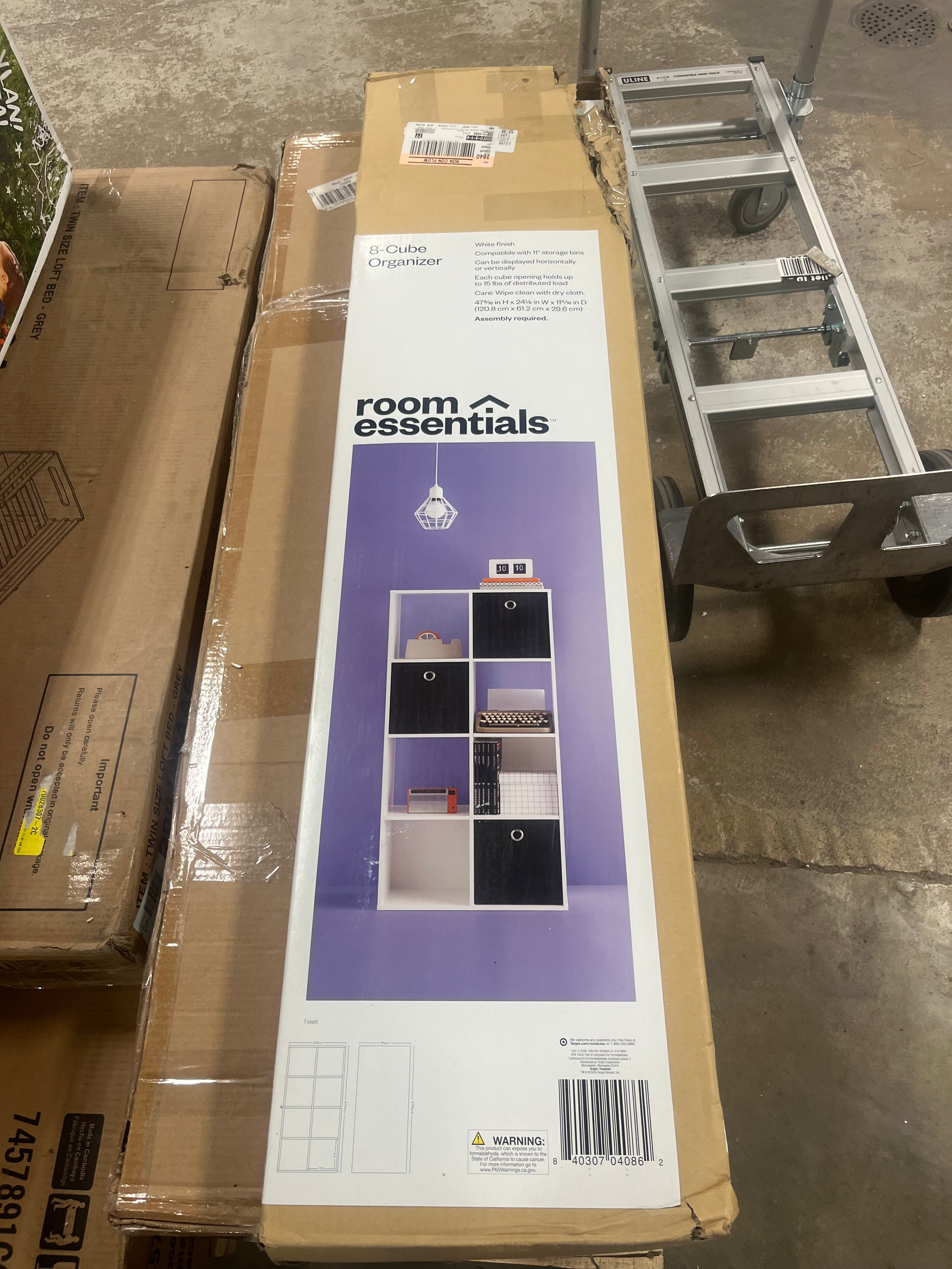 8 Cube Organizer Shelf