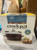 Cook & Carry Programmable Slow Cooker Ceramic Lambrusco Red: 3 Settings, Dishwasher-Safe Parts