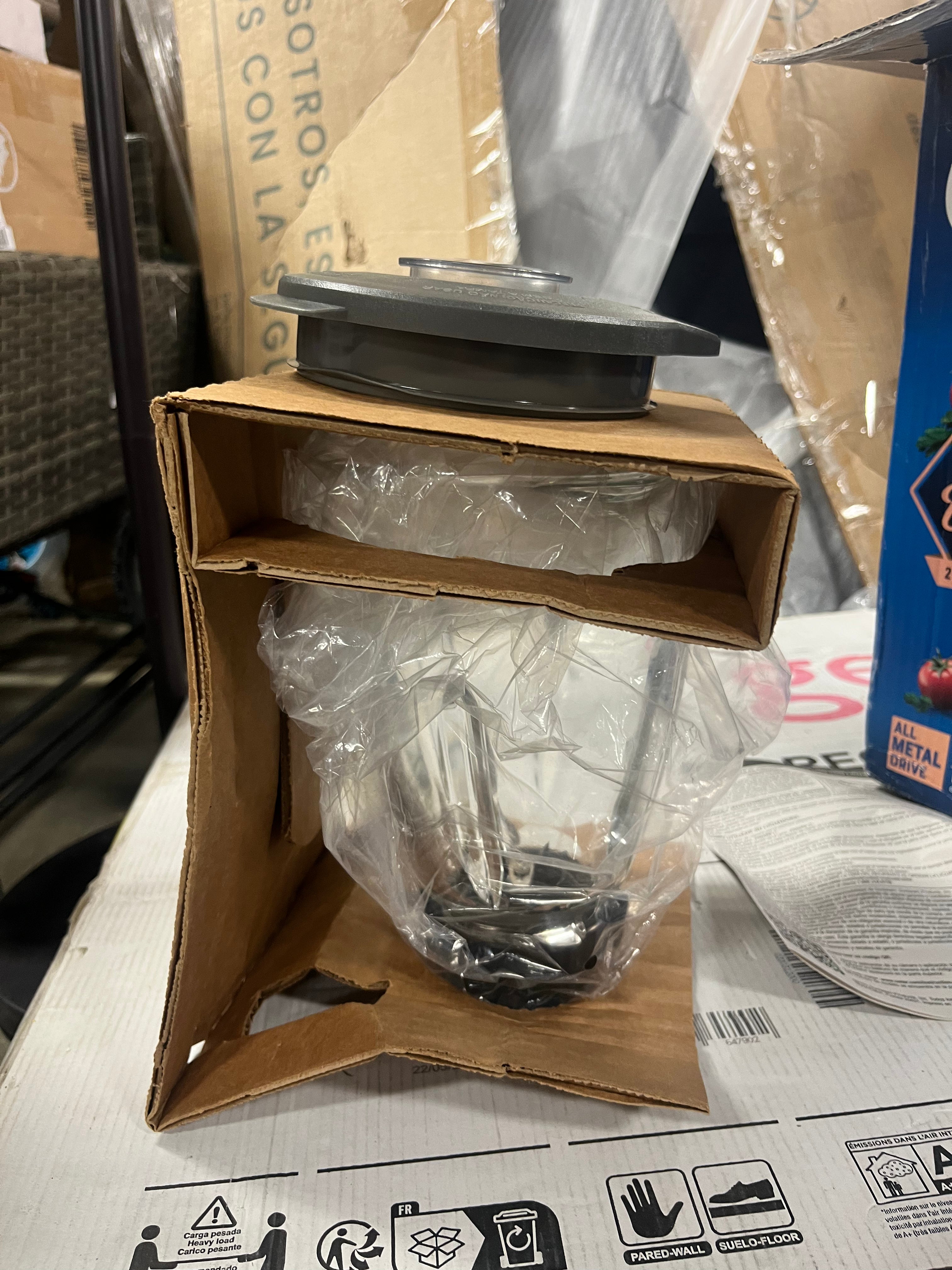 2-in-1 One Touch Blender - Stainless Steel: Glass Jar, 6 Speeds, Smoothies, Ice Crush, Dishwasher-Safe Parts