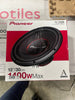 IMPP cone, Single 4Ω Voice Coil - Component Subwoofer