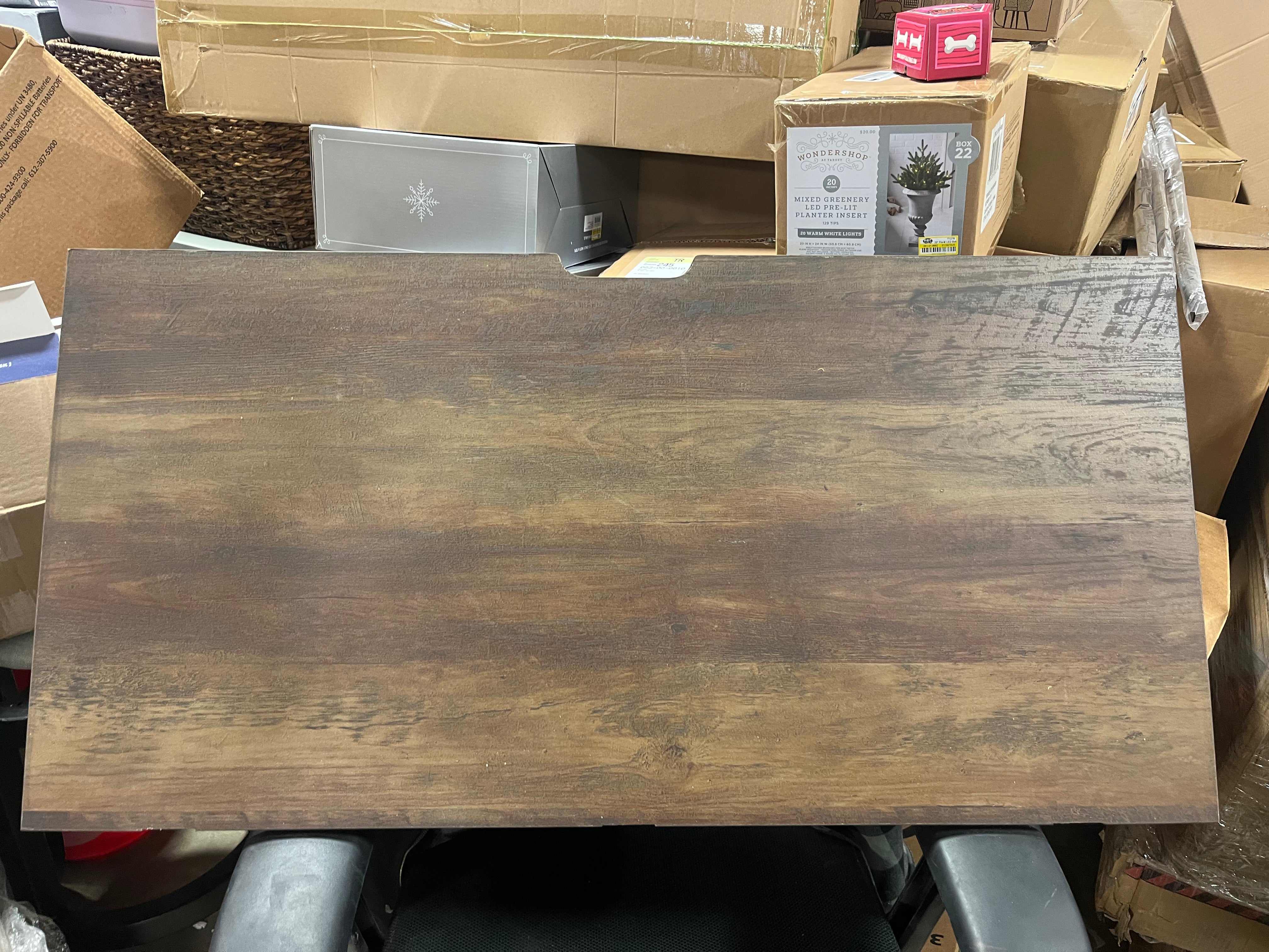 Jode Lift Top Coffee Table for Living Room with 4 Sliding Barn Doors