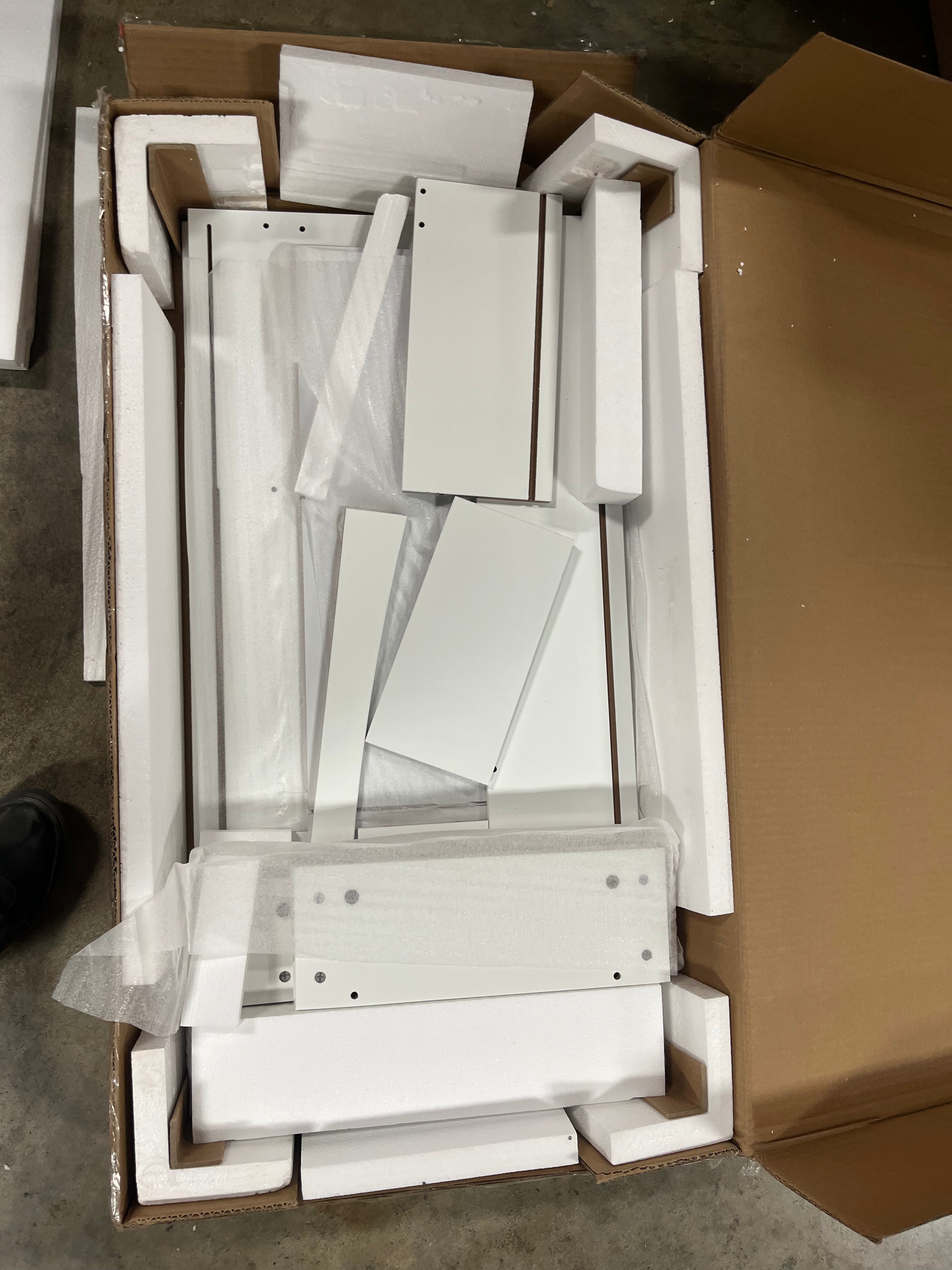 Kids Desk and Chair Set with Hutch and Bulletin Board