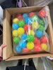 Bouncemania Inflatable Mega Bouncer with 50 Piece Play Balls, 11 Bounce Stakes, Storage Bag, Blower, and Repair Kit, Multicolor