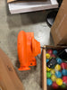 Bouncemania Inflatable Mega Bouncer with 50 Piece Play Balls, 11 Bounce Stakes, Storage Bag, Blower, and Repair Kit, Multicolor