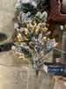 Pre-Lit Premium Snow Flocked Hinged Artificial Christmas Tree w/150 Lights
