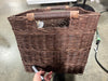 Rectangle Rattan Decorative Basket Dark Brown - FSC Certified Wicker Storage, Spot Clean