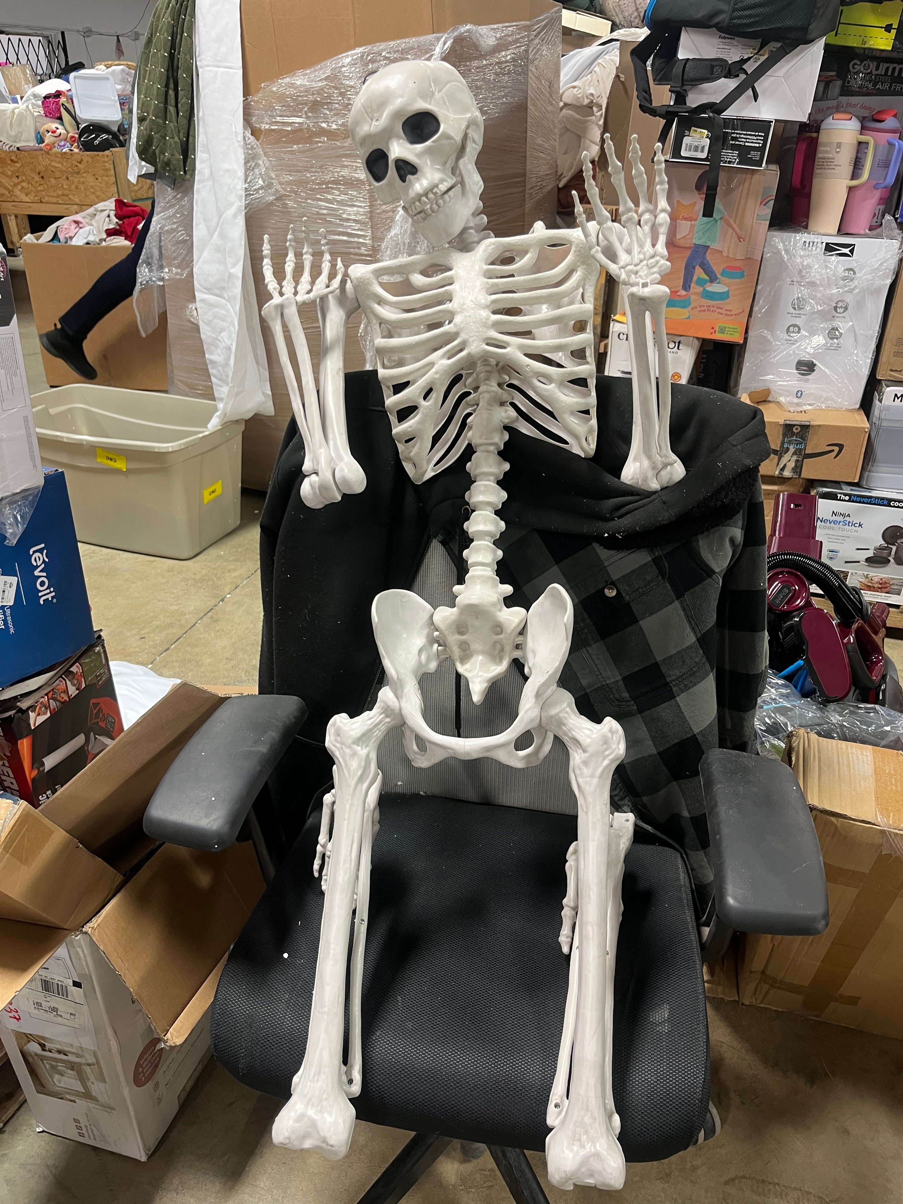 Posable Skeleton Party Decoration
