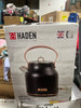 Heritage Stainless Steel Electric Water Kettle, Black & Copper