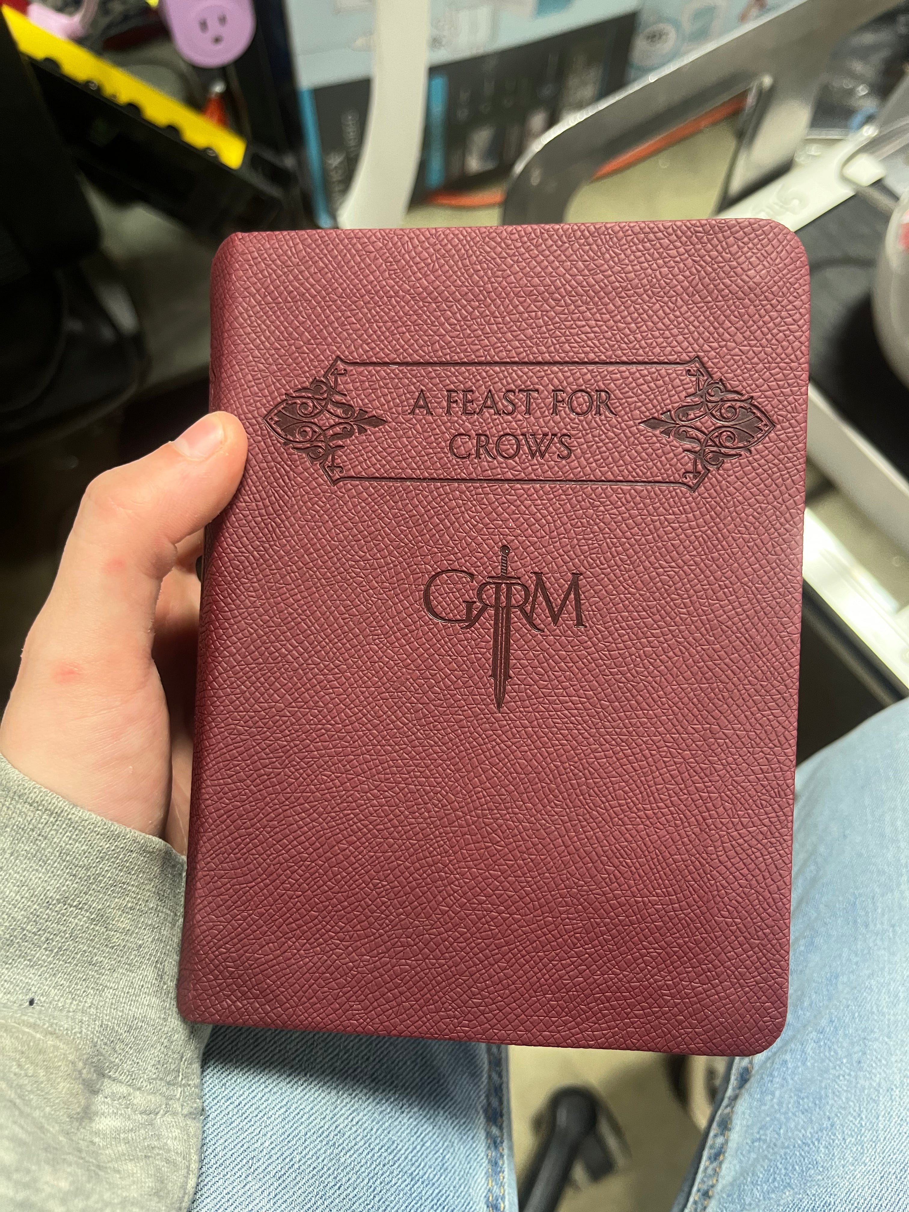 A Game of Thrones Leather-Cloth Boxed Set - (Song of Ice and Fire) by George R R Martin (Mixed Media Product)
