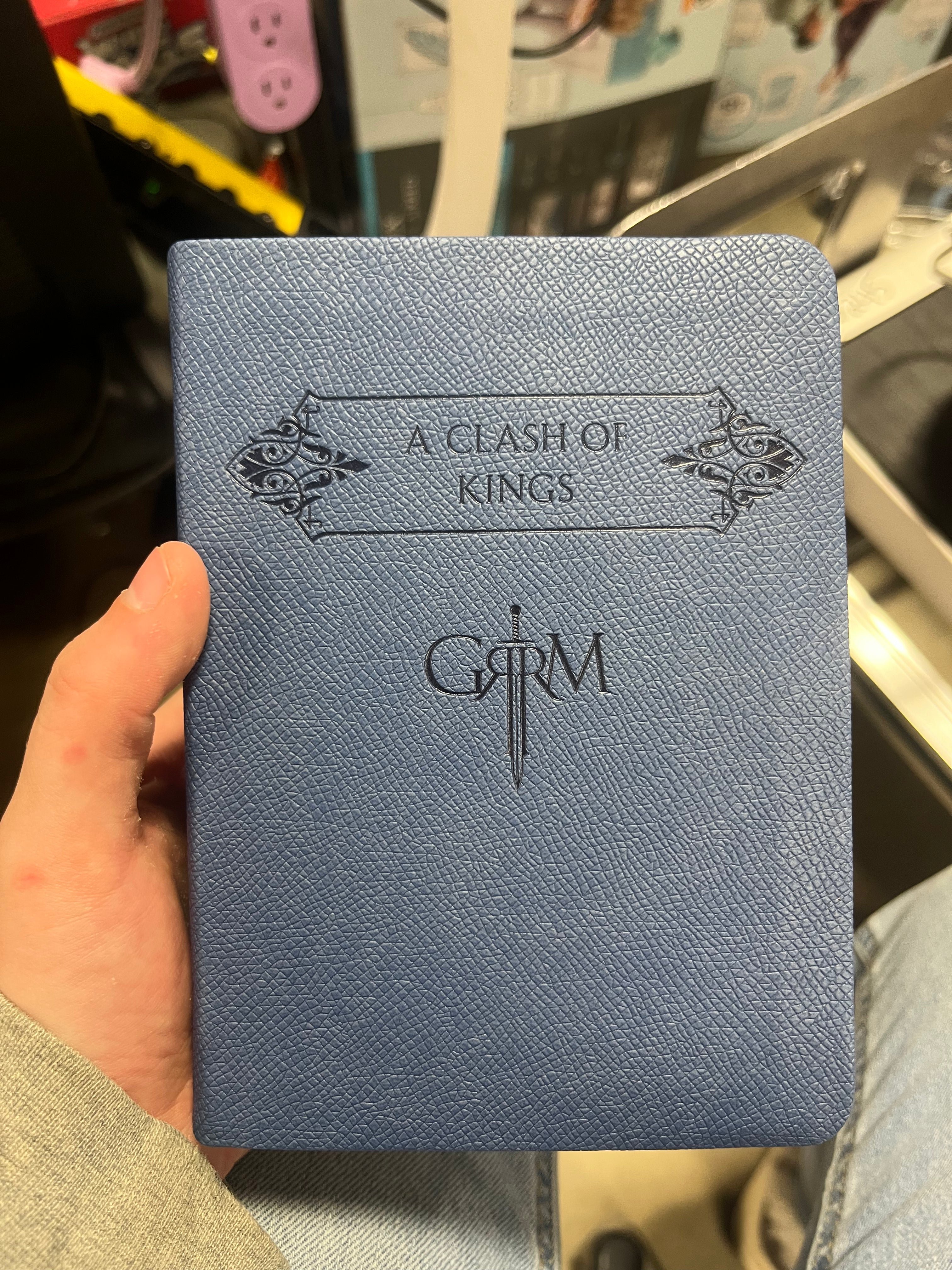 A Game of Thrones Leather-Cloth Boxed Set - (Song of Ice and Fire) by George R R Martin (Mixed Media Product)