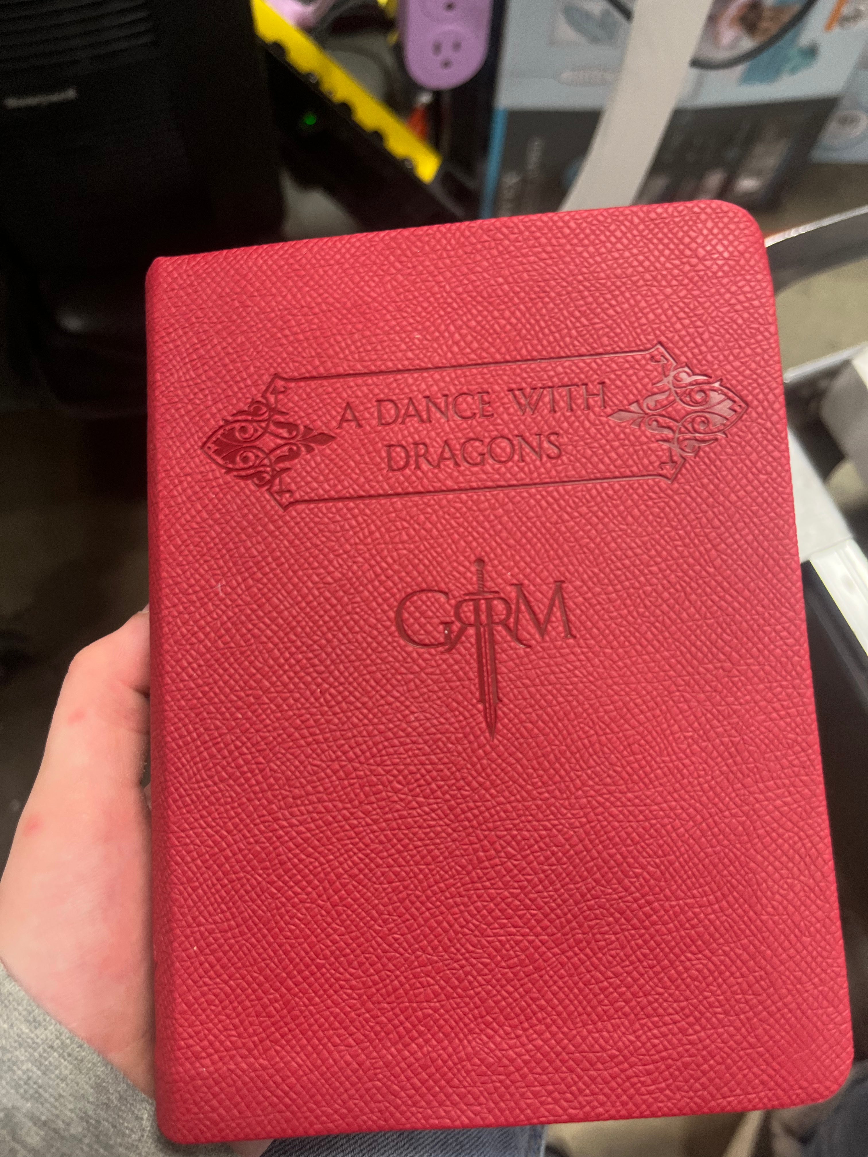 A Game of Thrones Leather-Cloth Boxed Set - (Song of Ice and Fire) by George R R Martin (Mixed Media Product)