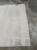 Chunky Rectangular Handmade Woven Area Rug Cream - 5'x7'