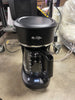 12-Cup Programmable Coffee Maker Black: Drip Machine, Dishwasher-Safe, Electric, Paper Filter