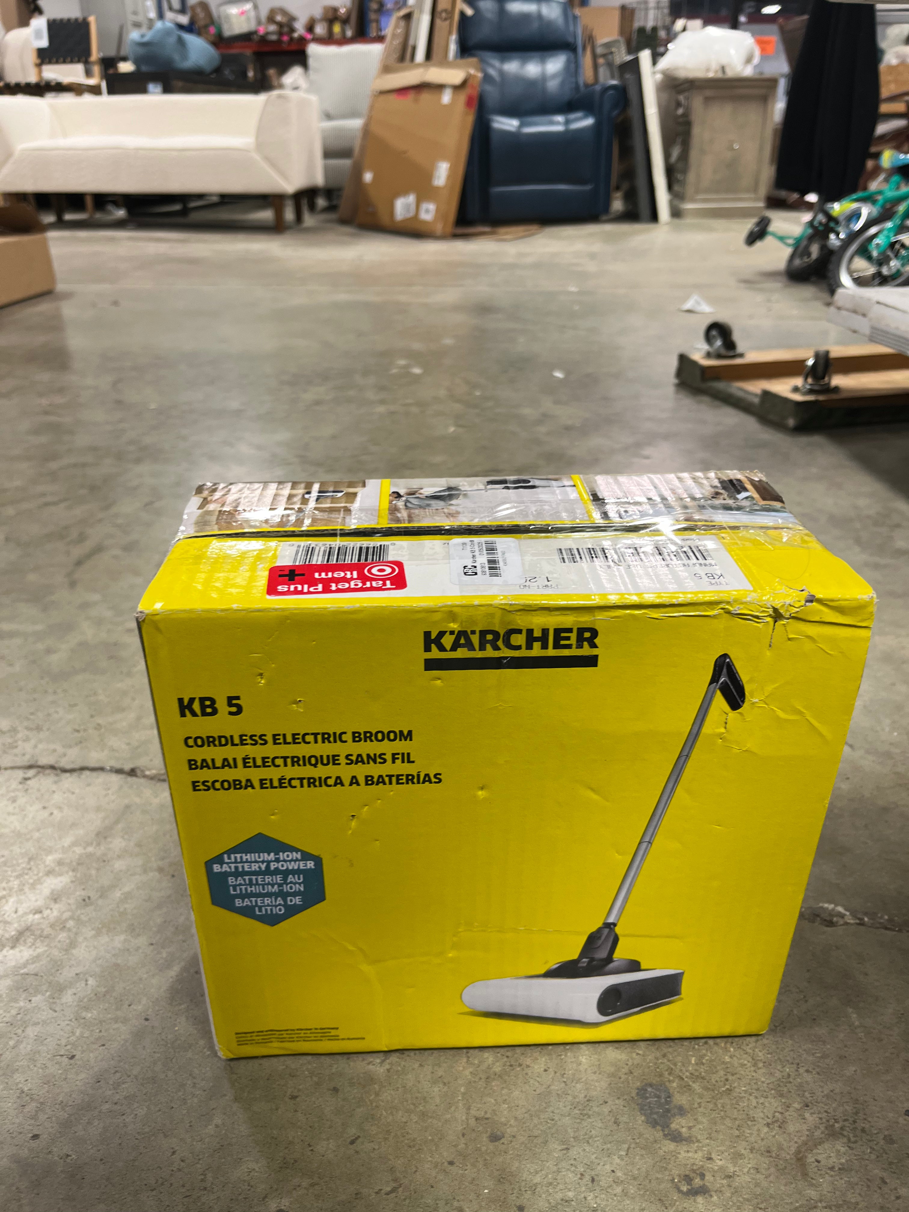 KB Cordless Electric Broom, Sweeper
