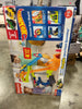 Little People Hot Wheels Spiral Stunt Speedway Toddler Race Track Playset 2 Toy Cars