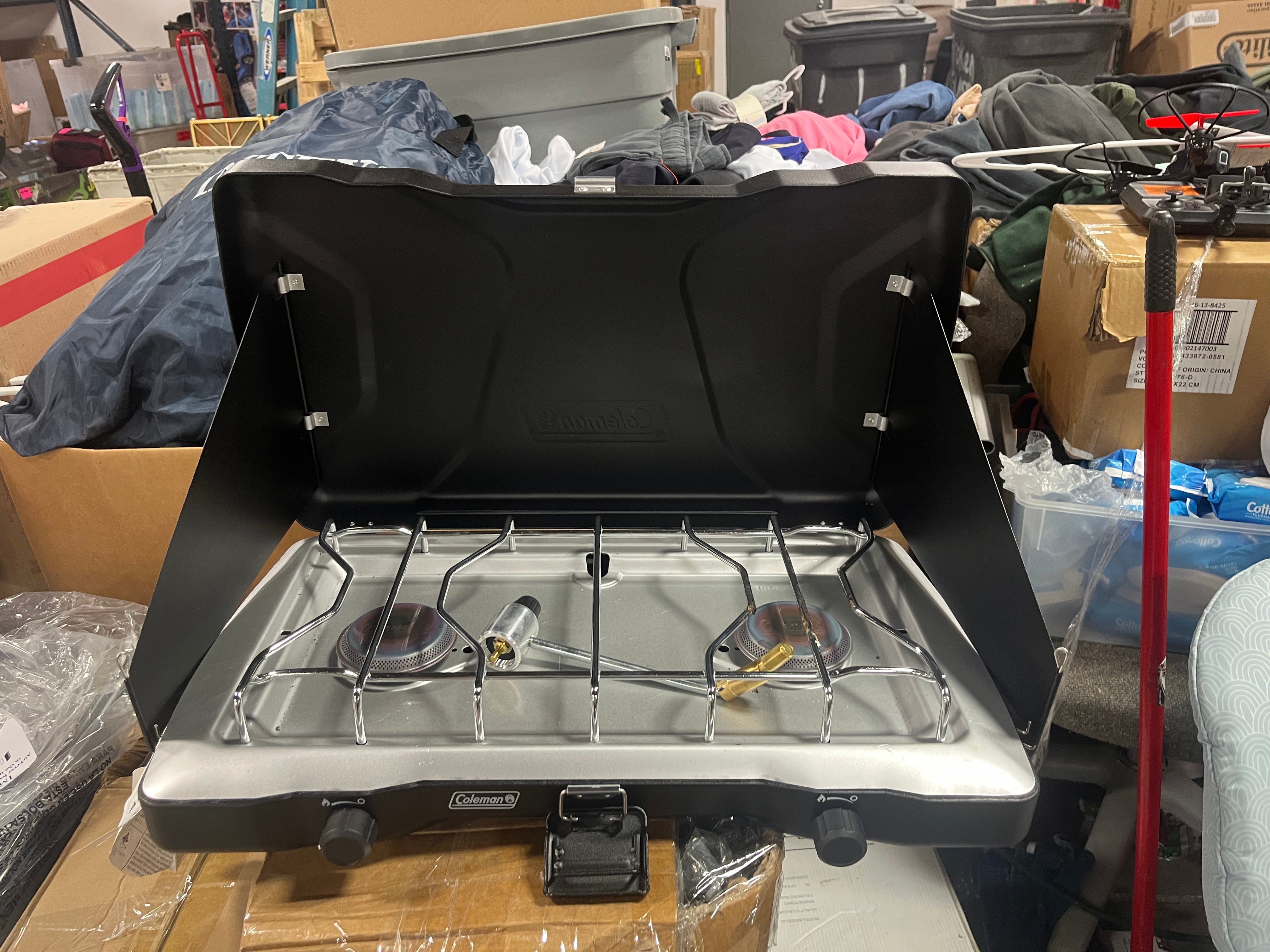 Triton 2-Burner Propane Camping Stove