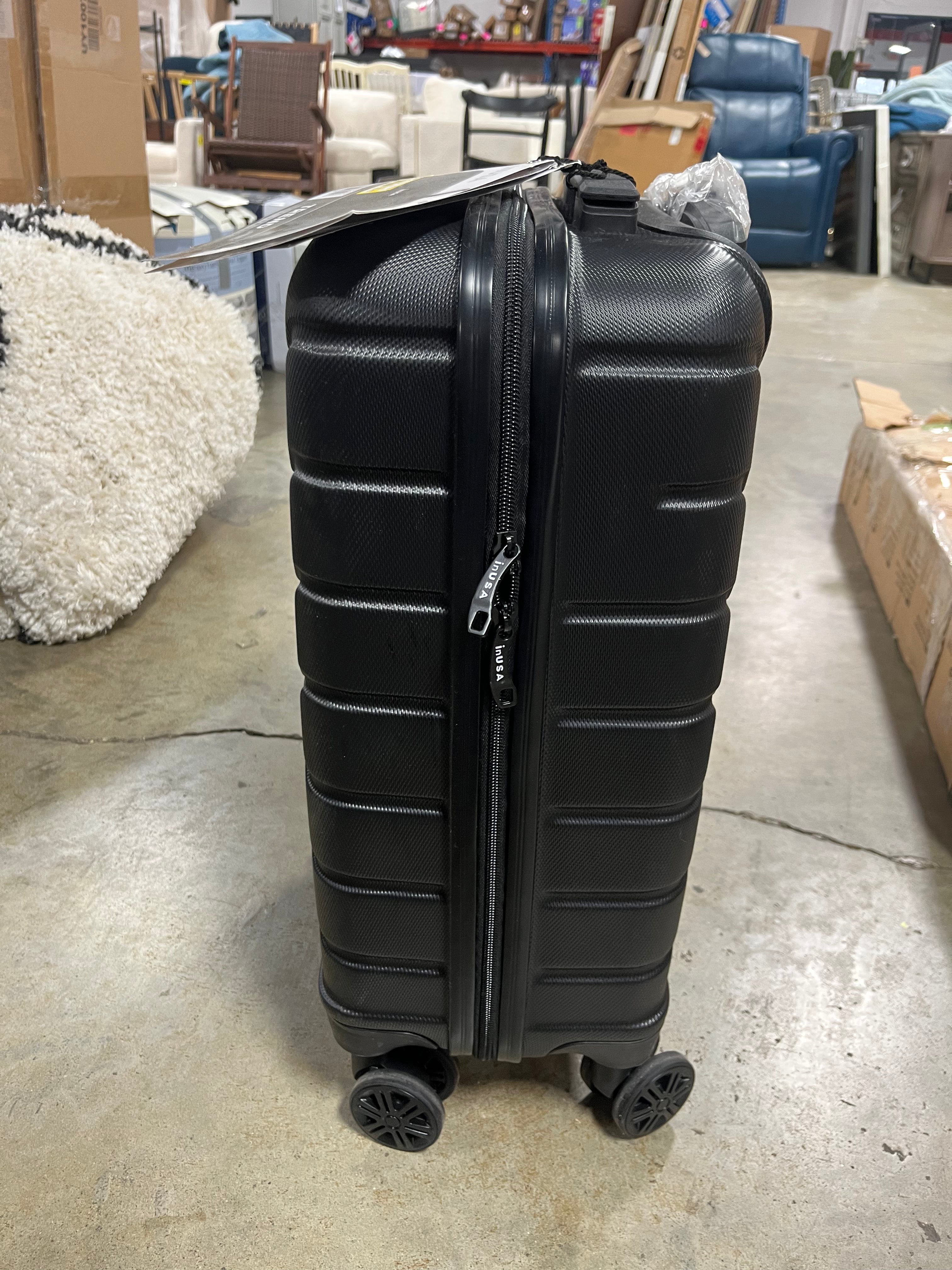 Trend Lightweight Hardside Carry On Spinner Suitcase
