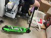 Jammer Kids Electric Scooter 12 Volt Battery Powered Scooter - Green