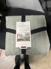 3pc Washed Loop Stripe Duvet Cover Bedding Set - Full/Queen