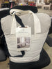 3pc Linen Blend Comforter Set Jet Gray - Full/Queen