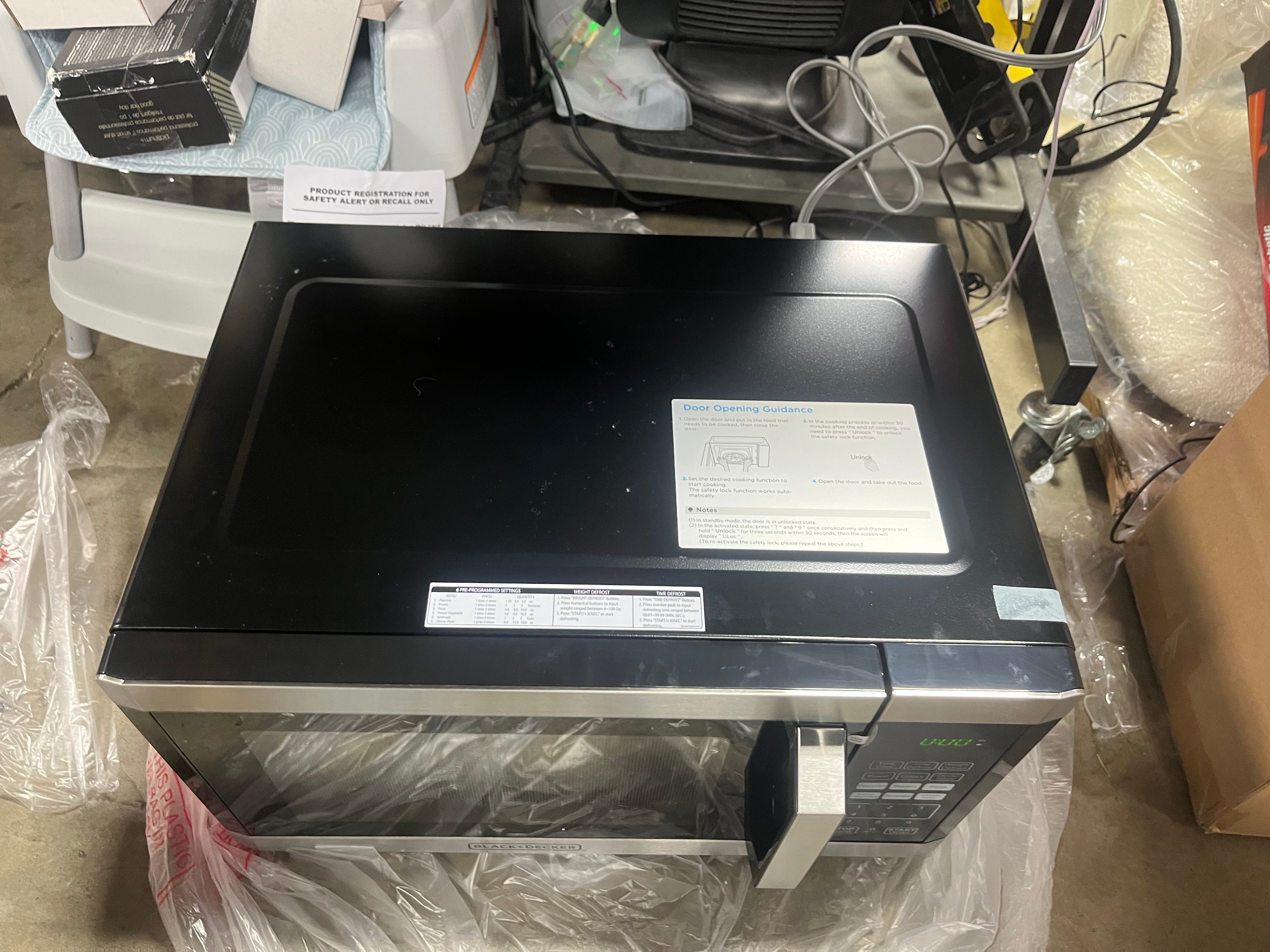 Microwave Oven - Stainless Steel