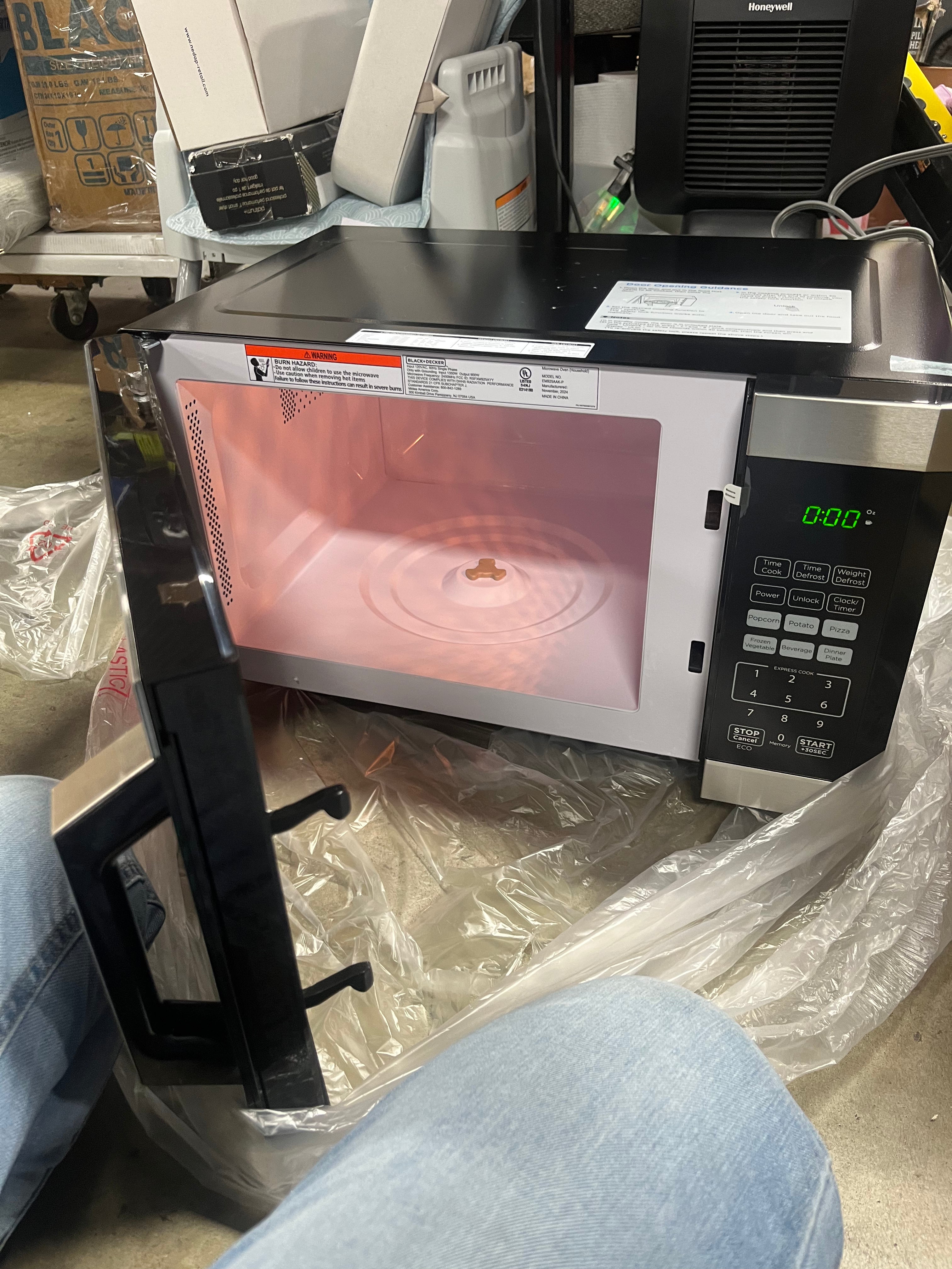 Microwave Oven - Stainless Steel