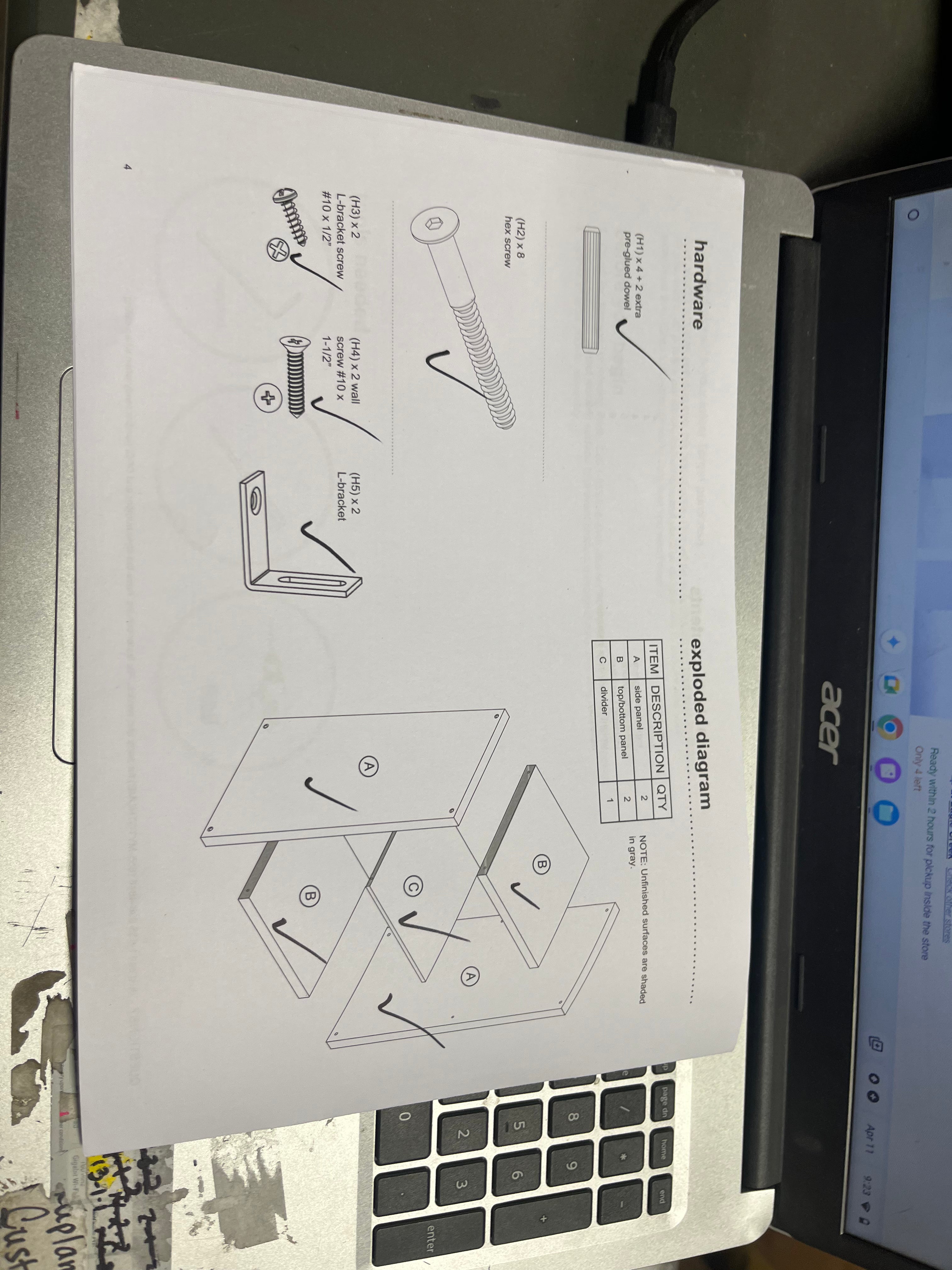 2 Cube Organizer