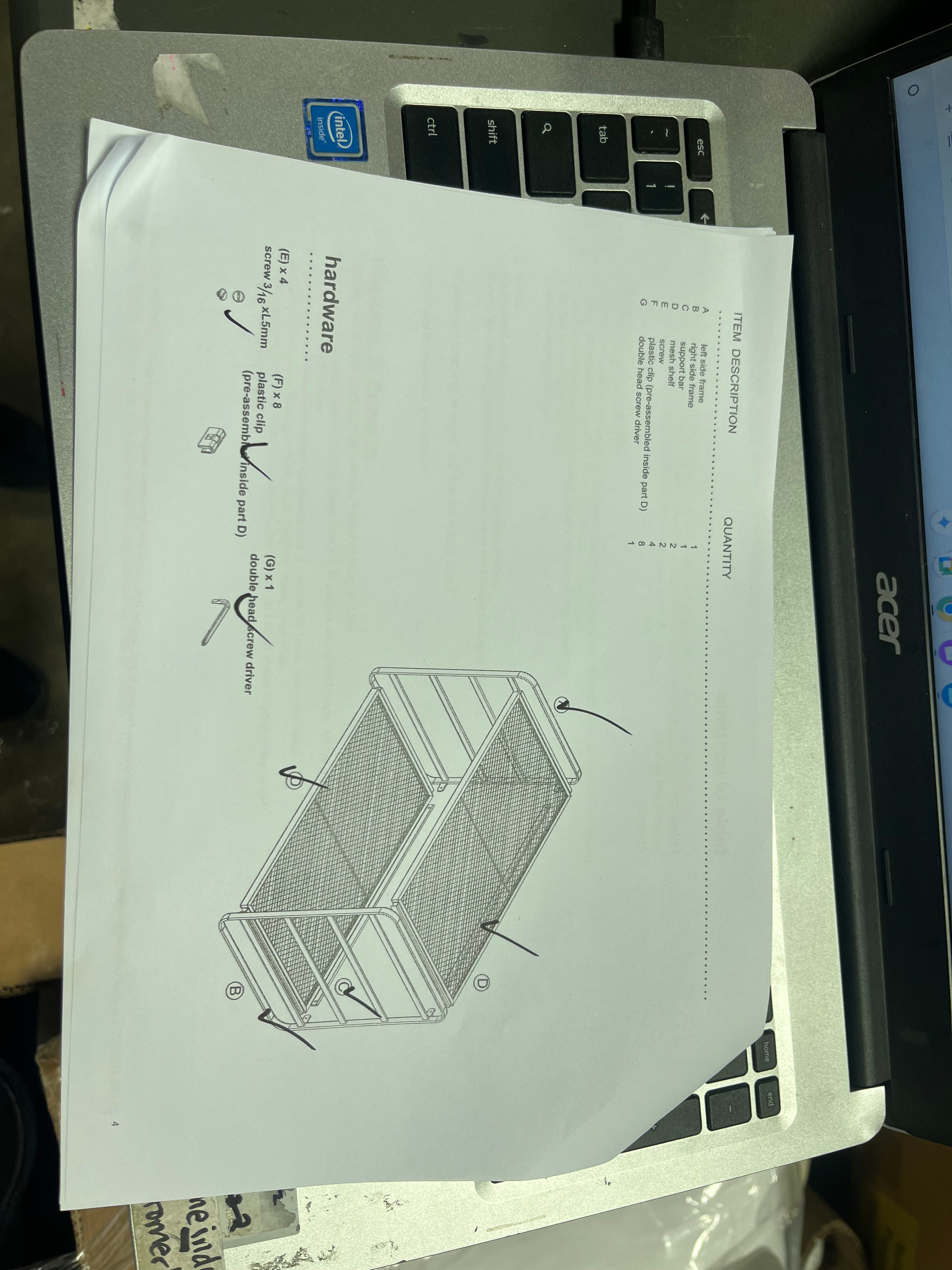 2 Tier Shoe Rack Metal Mesh