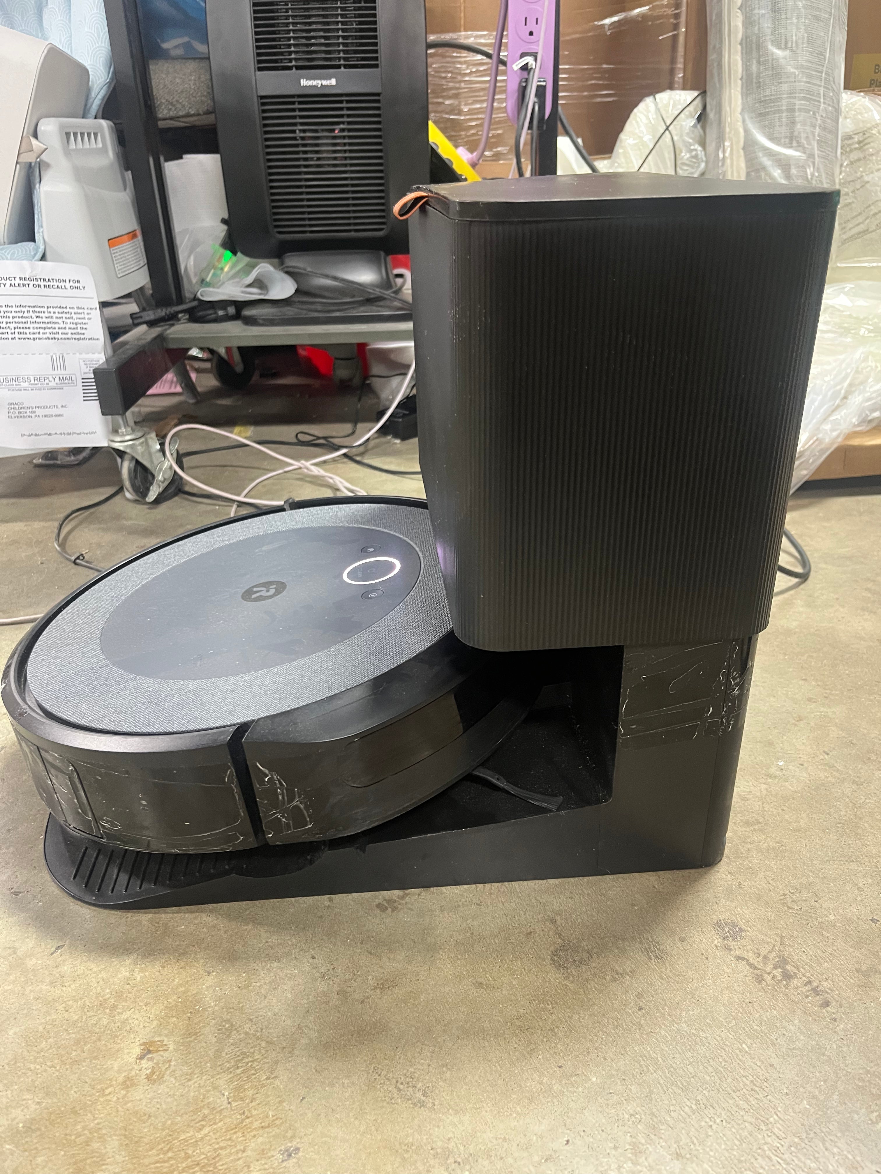 Roomba Combo i5+ Self-Emptying Robot Vacuum & Mop: Smart Mapping, Pet Hair, Multi-Surface, App-Controlled