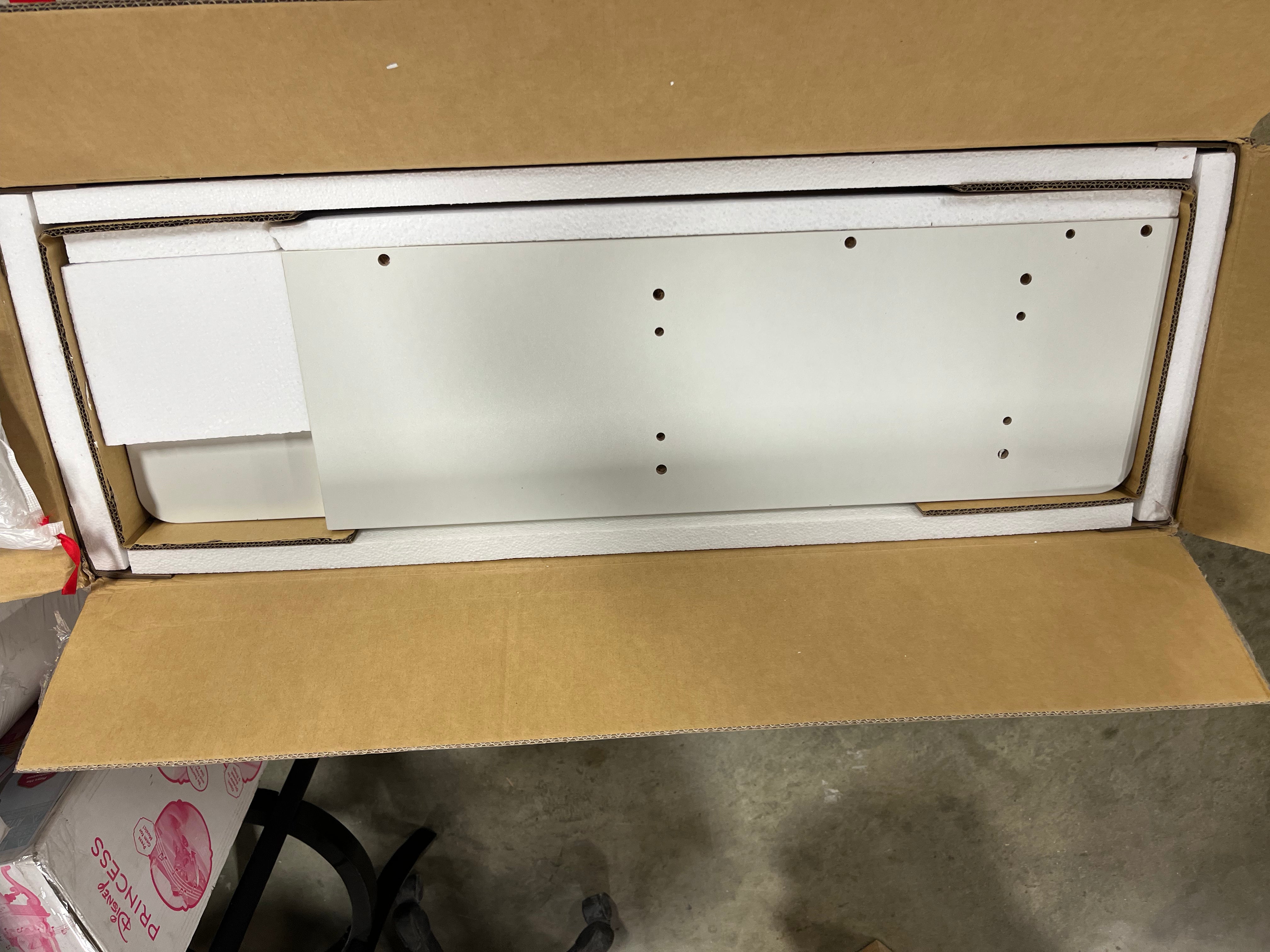 Desk Bookshelf Desktop Storage Organizer Display Shelf Rack Dorm Office White
