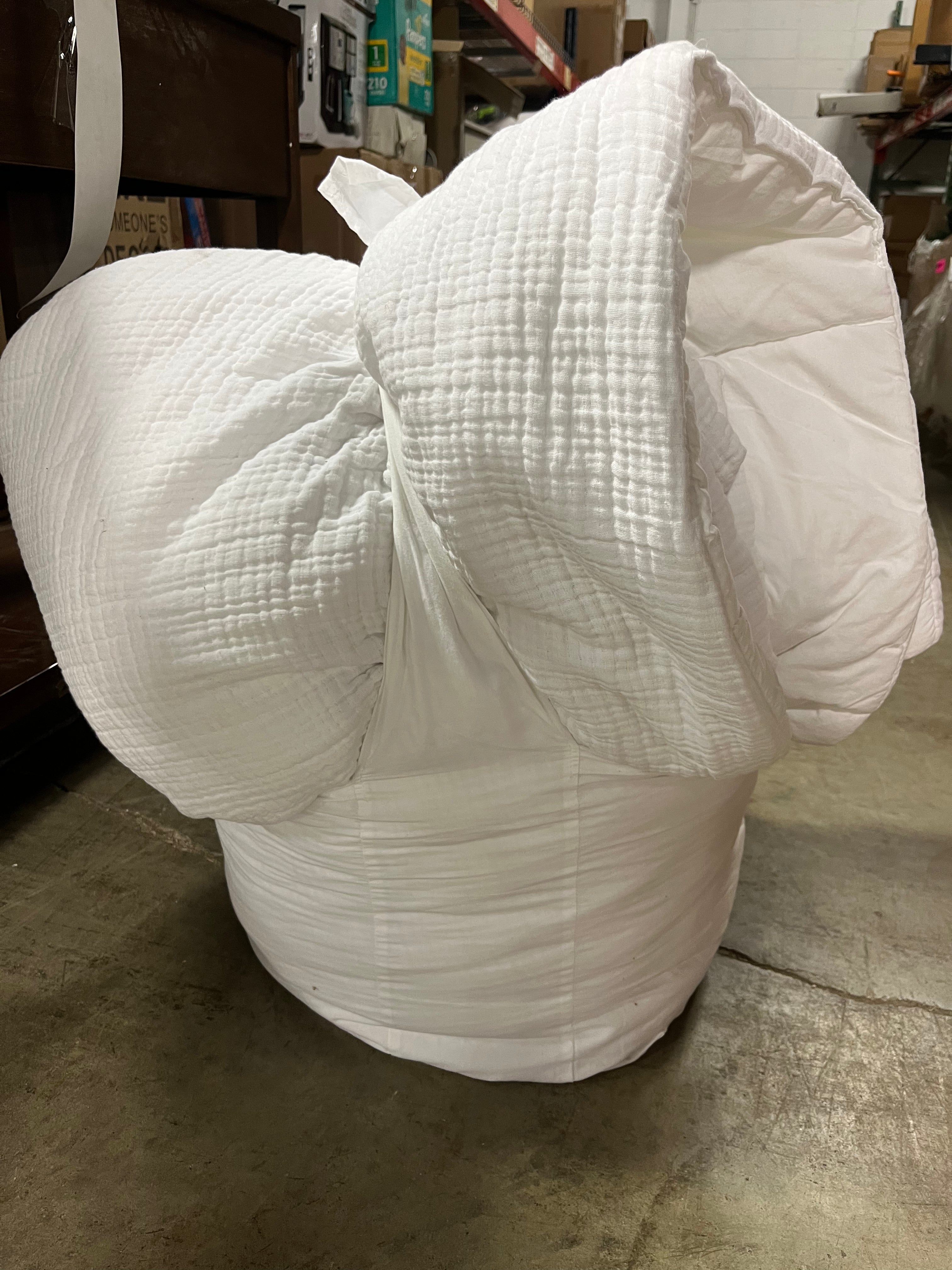Textured Chambray Comforter - King/California King