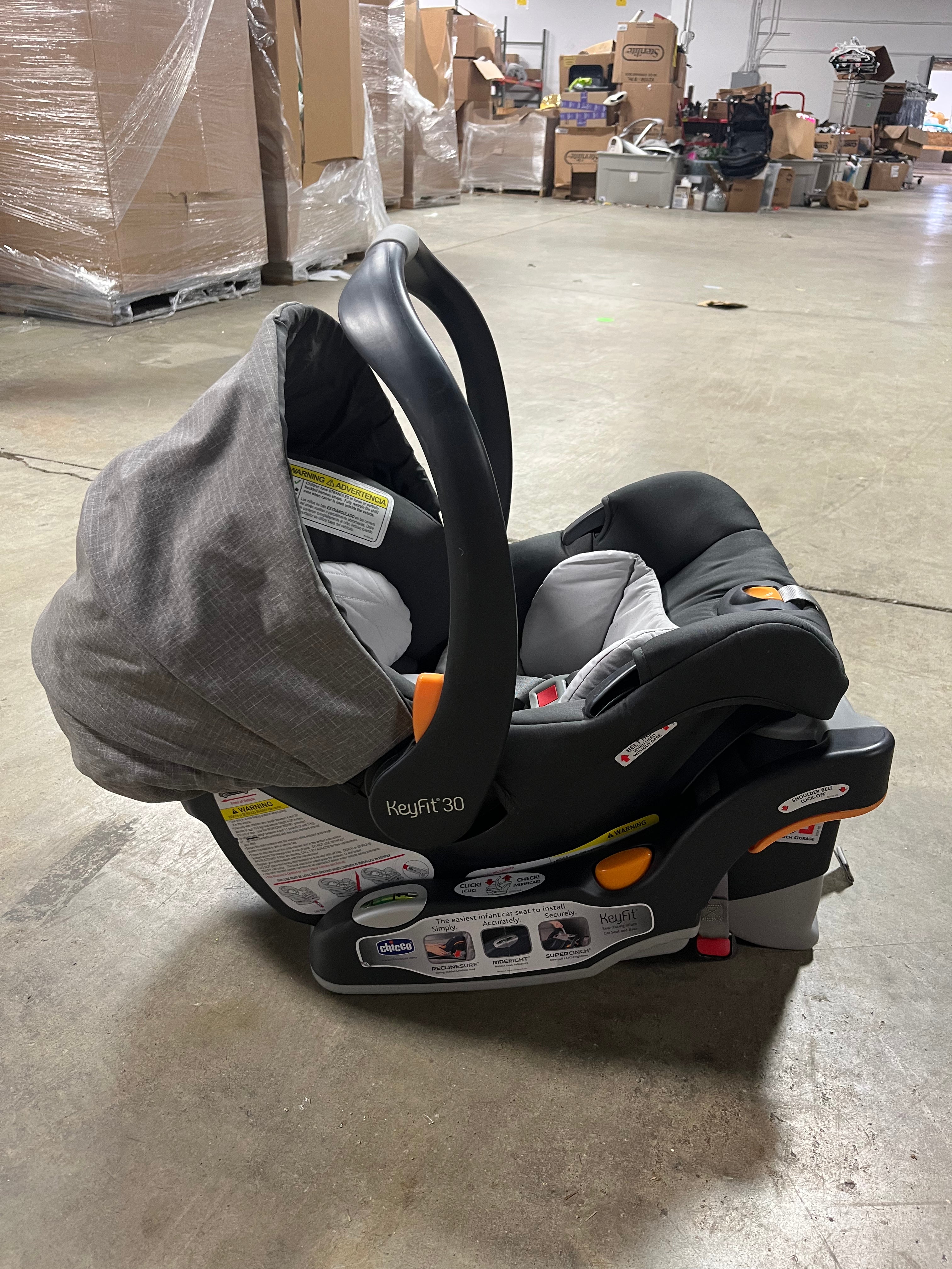 KeyFit ClearTex Infant Car Seat
