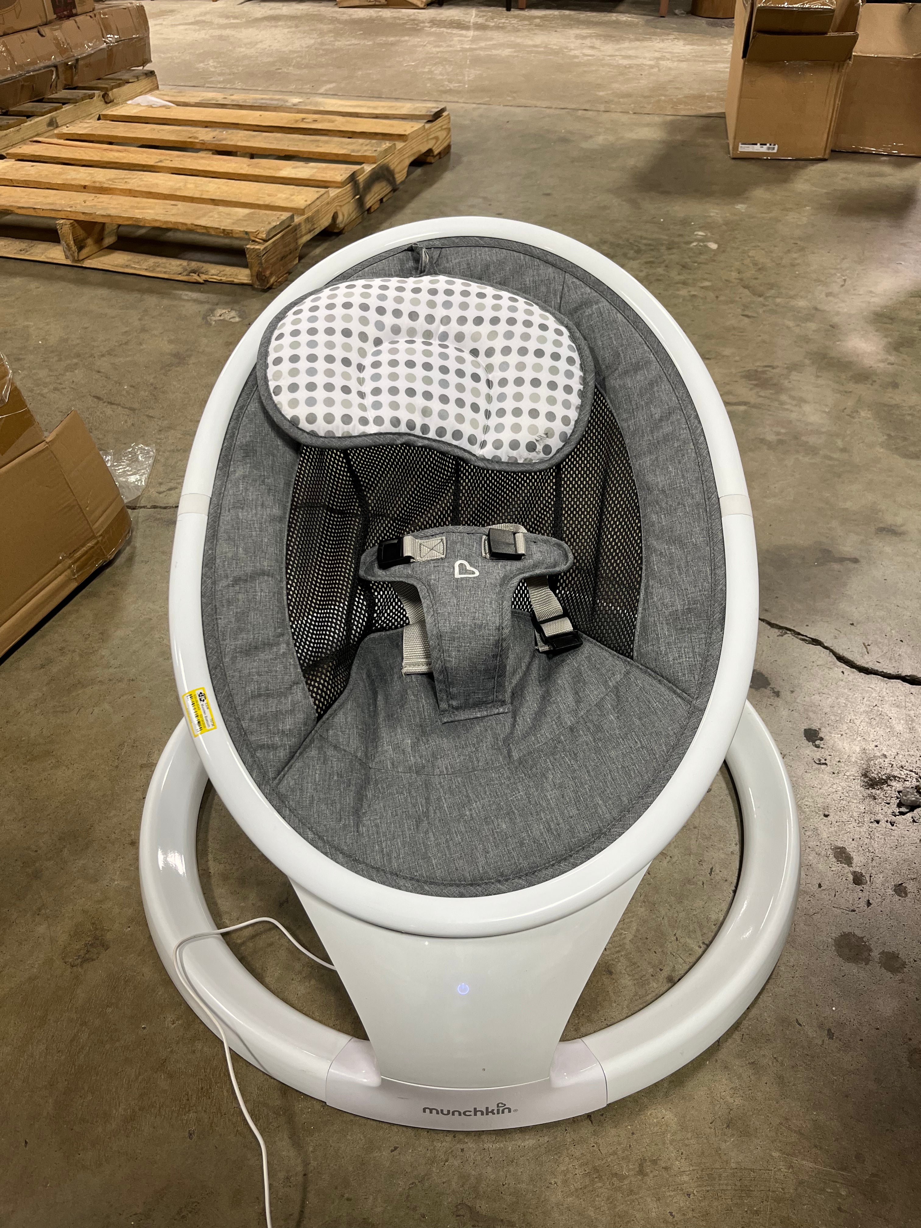 Bluetooth Enabled Baby Swing