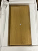 1/2 PCS Ladder Bookshelf with Rattan Cabinet Tall Wall Mounted Bookcase Natural