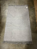Bleached Jute Fringe Rug 3'x5'