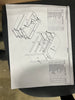 3 Drawer Modern Wood Dresser