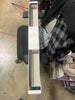 Dark Faux Wood Curtain Rod Nickel