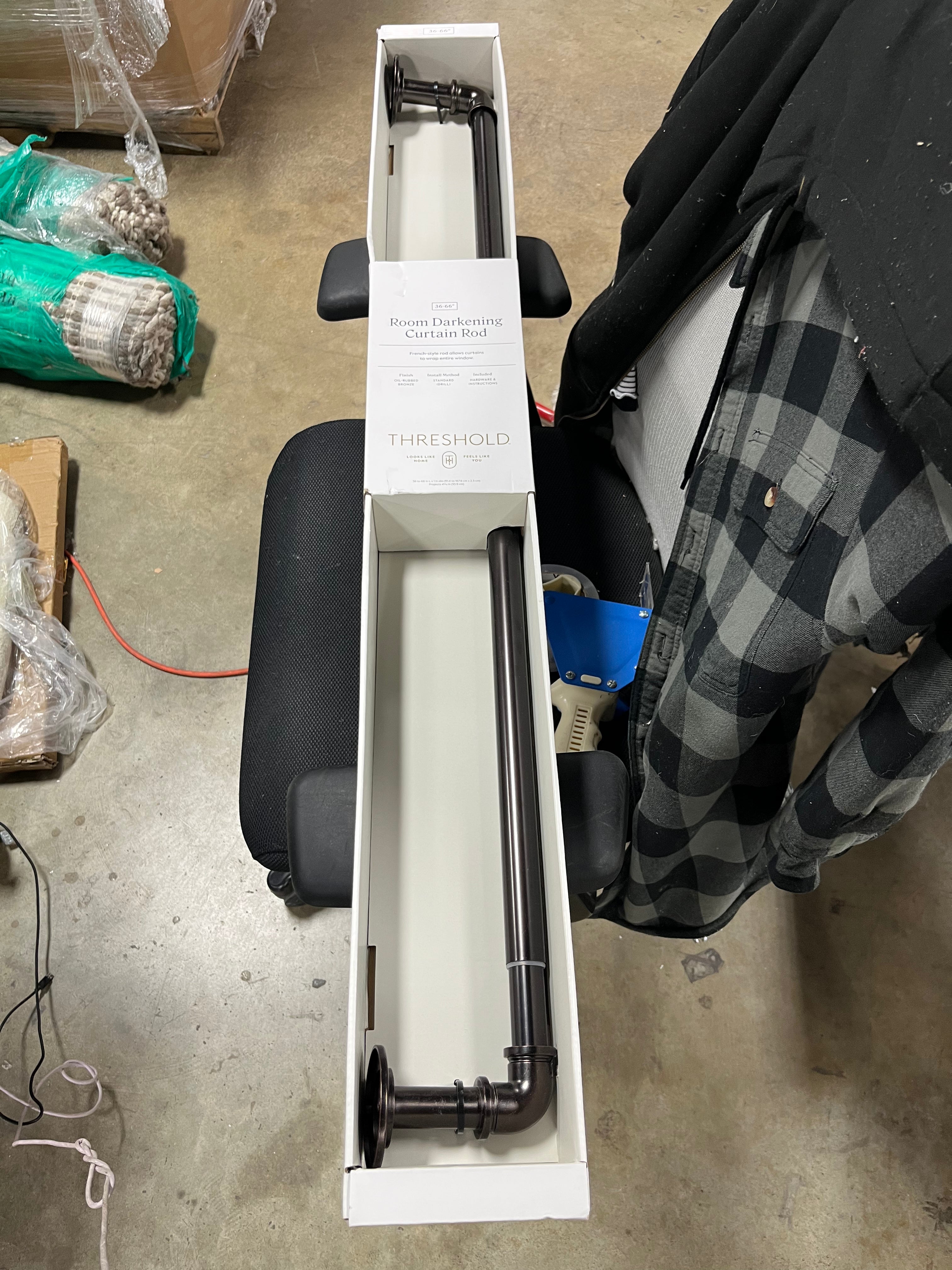 French Pipe Curtain Rod