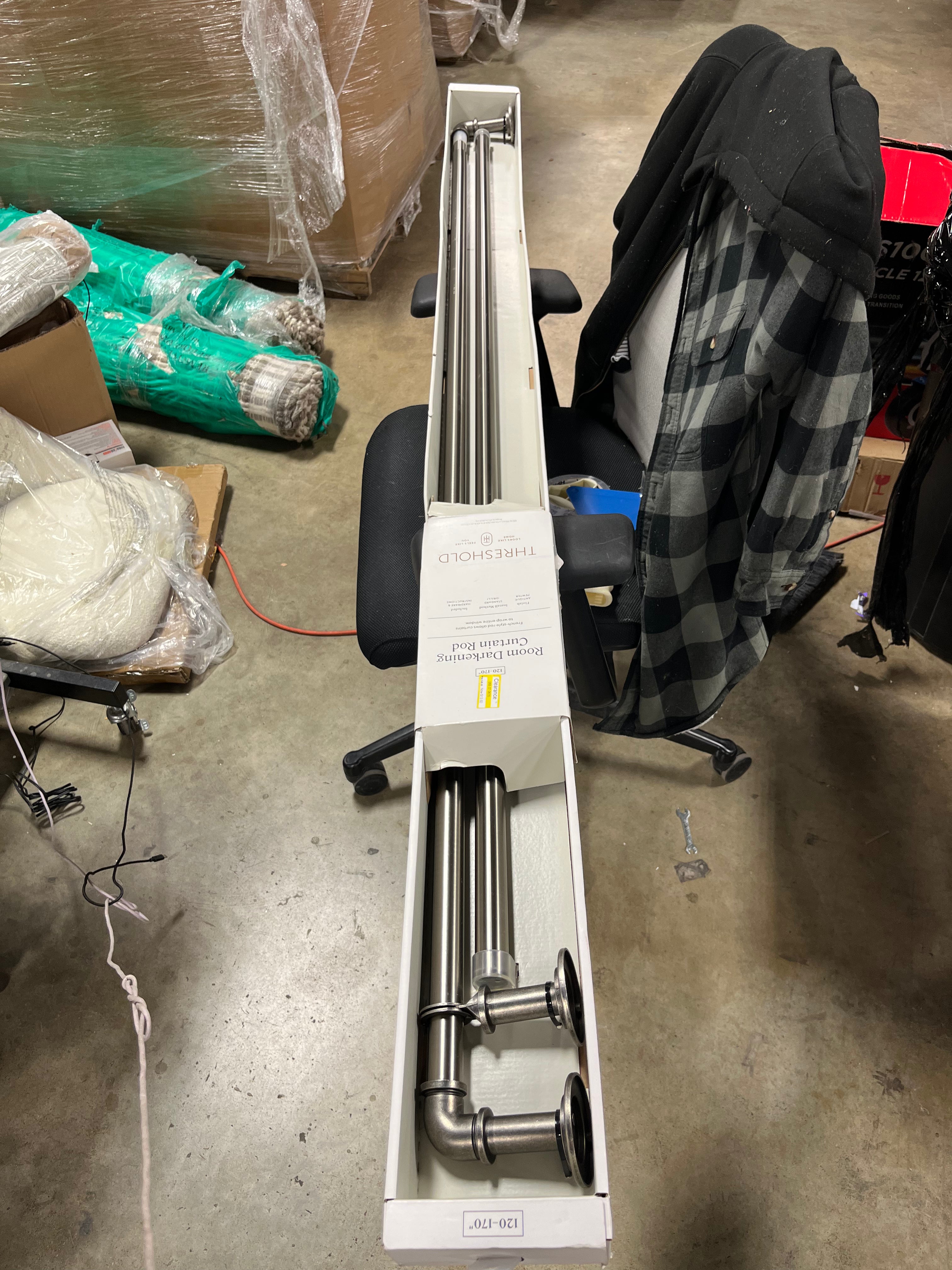 French Pipe Curtain Rod