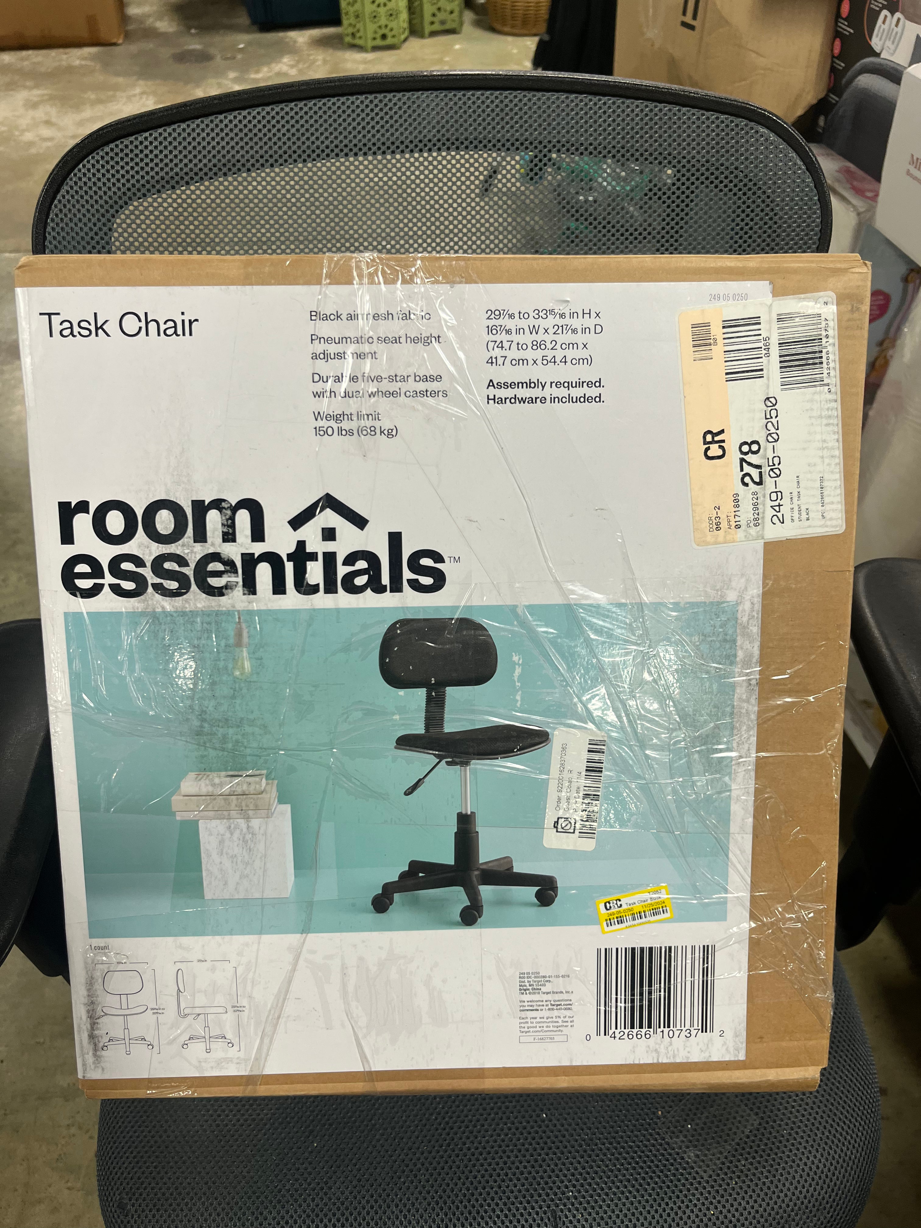 Task Chair Black