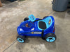 6V Electric Go Kart for Kids, Electric Ride-On Toy with Lights, MP3 Jack, Remote Control, Seat Belt, Durable PVC and Iron Construction, Rechargeable Battery
