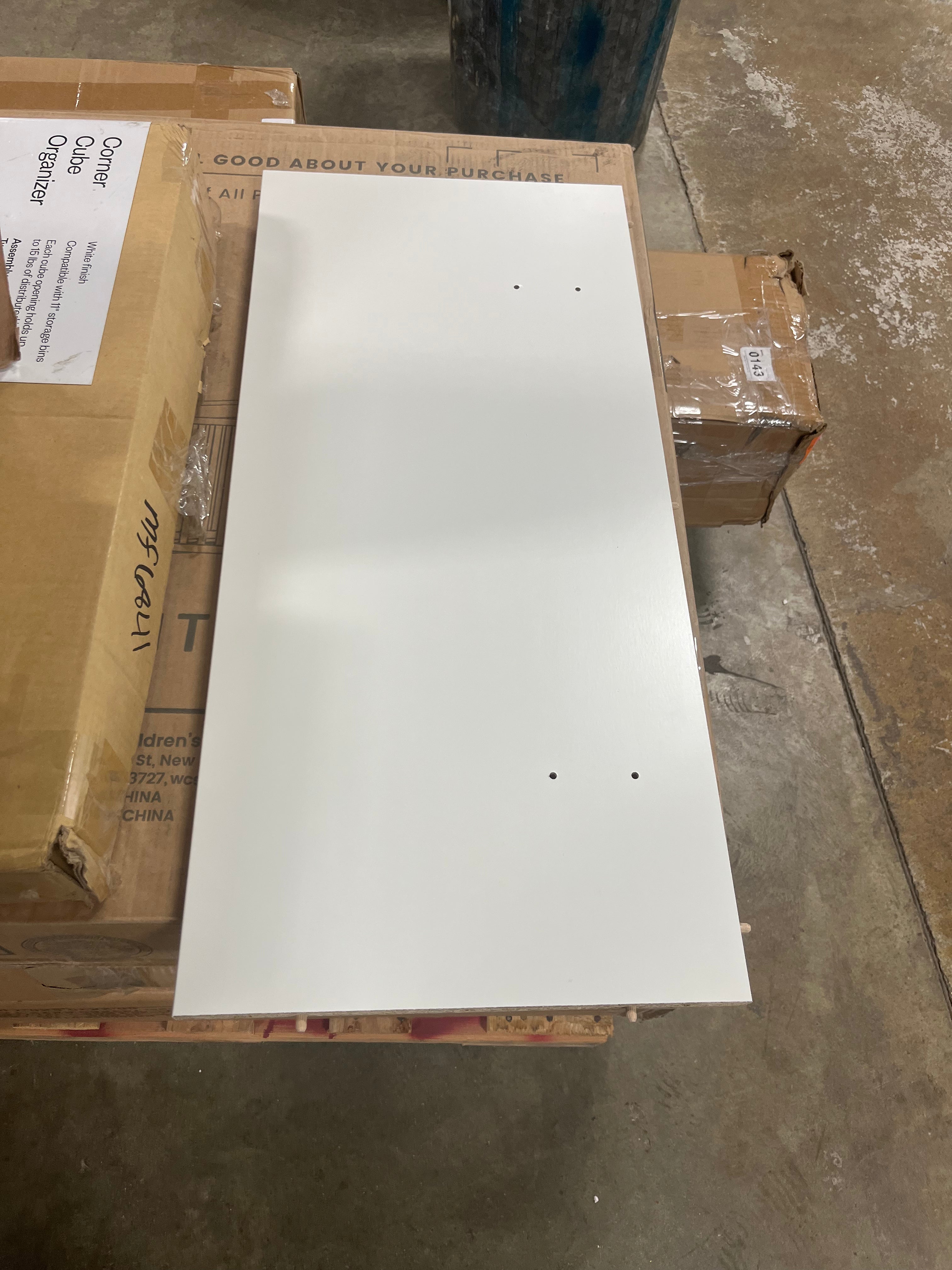 Compact Desk White