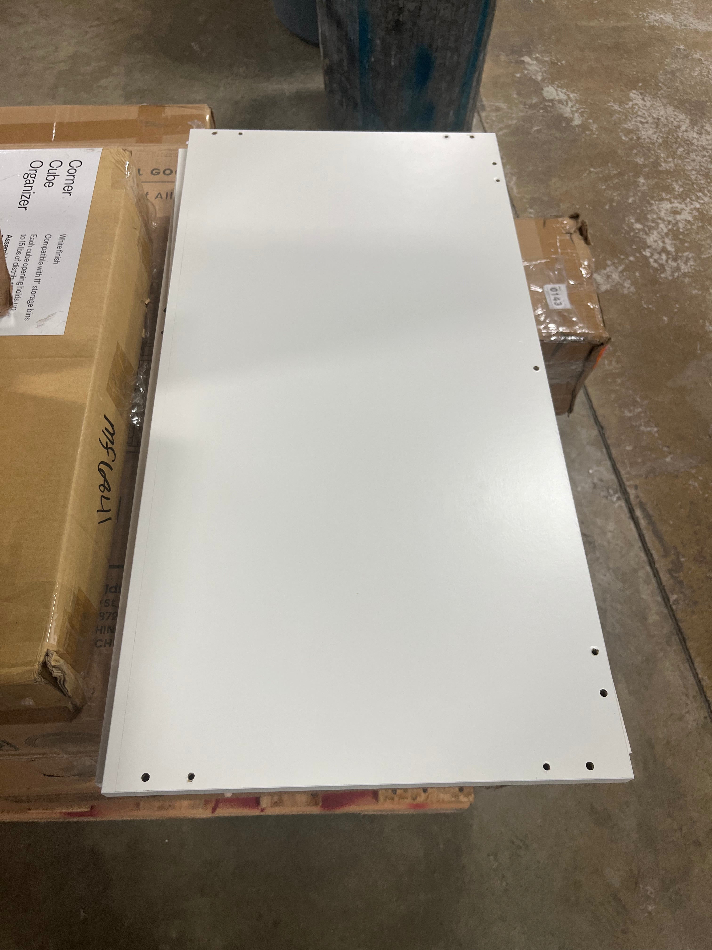 Compact Desk White