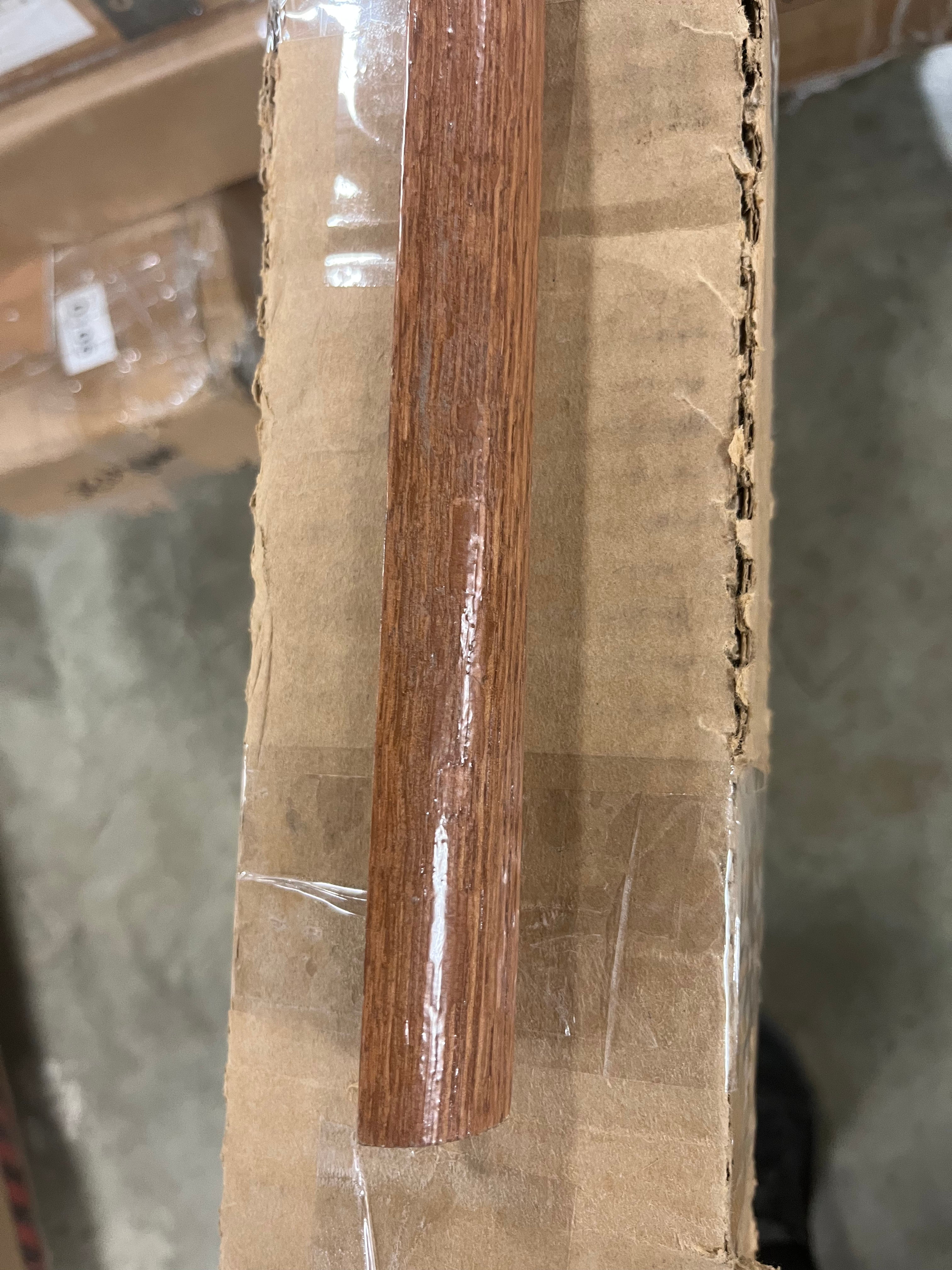 Quarter Round Matte Swiss Hardwood Trim - Set of 13