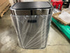 Motion Wastebasket with Liner - Stainless Steel Touchless Kitchen Trash Can, Silver