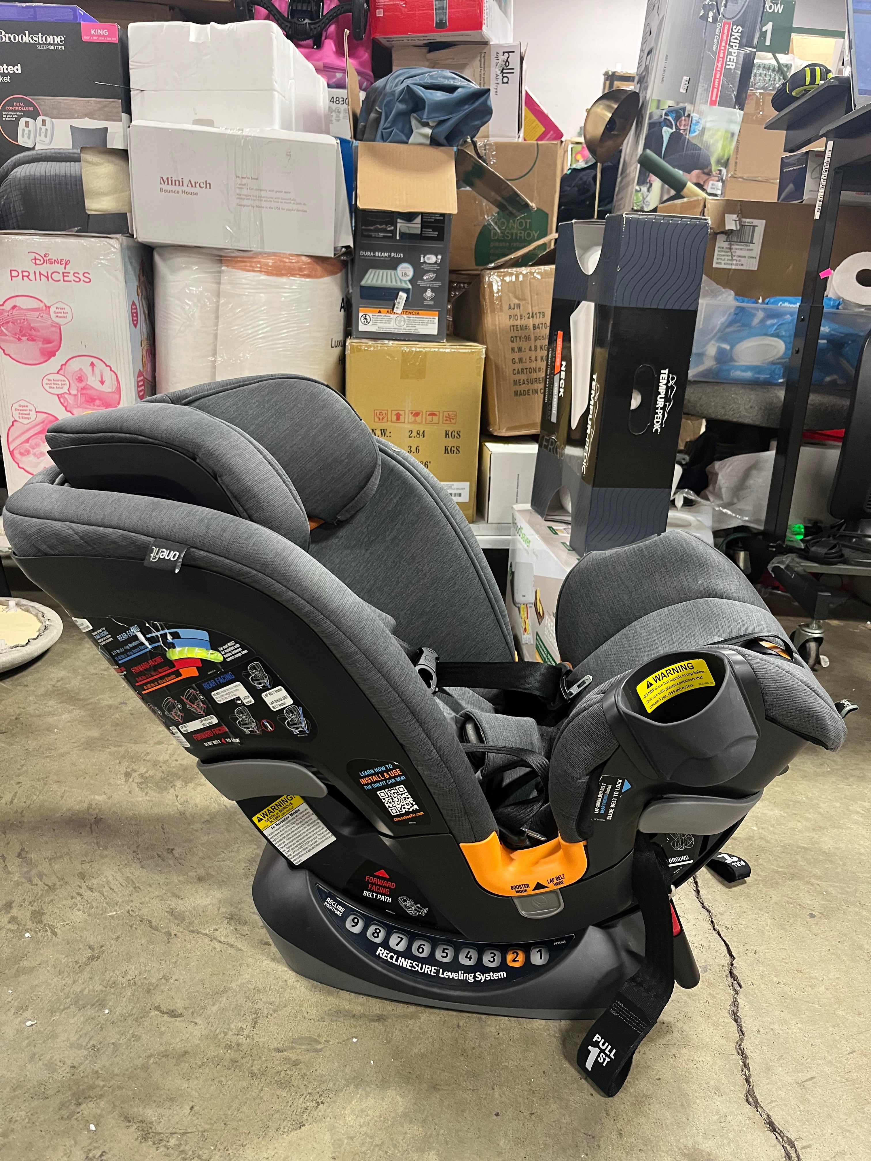 OneFit ClearTex All-in-One Convertible Car Seat