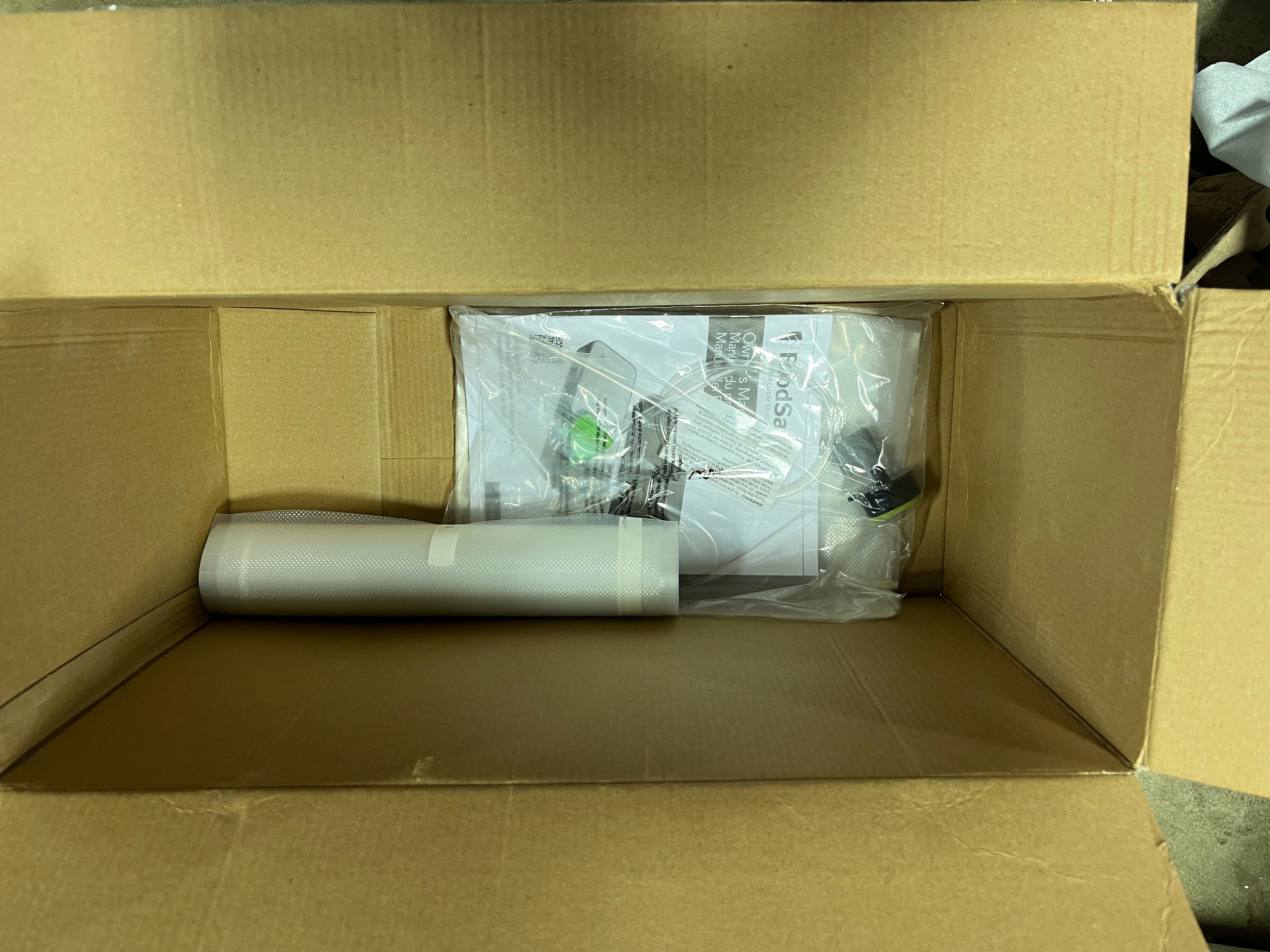 Black/Silver Food Vacuum Sealer