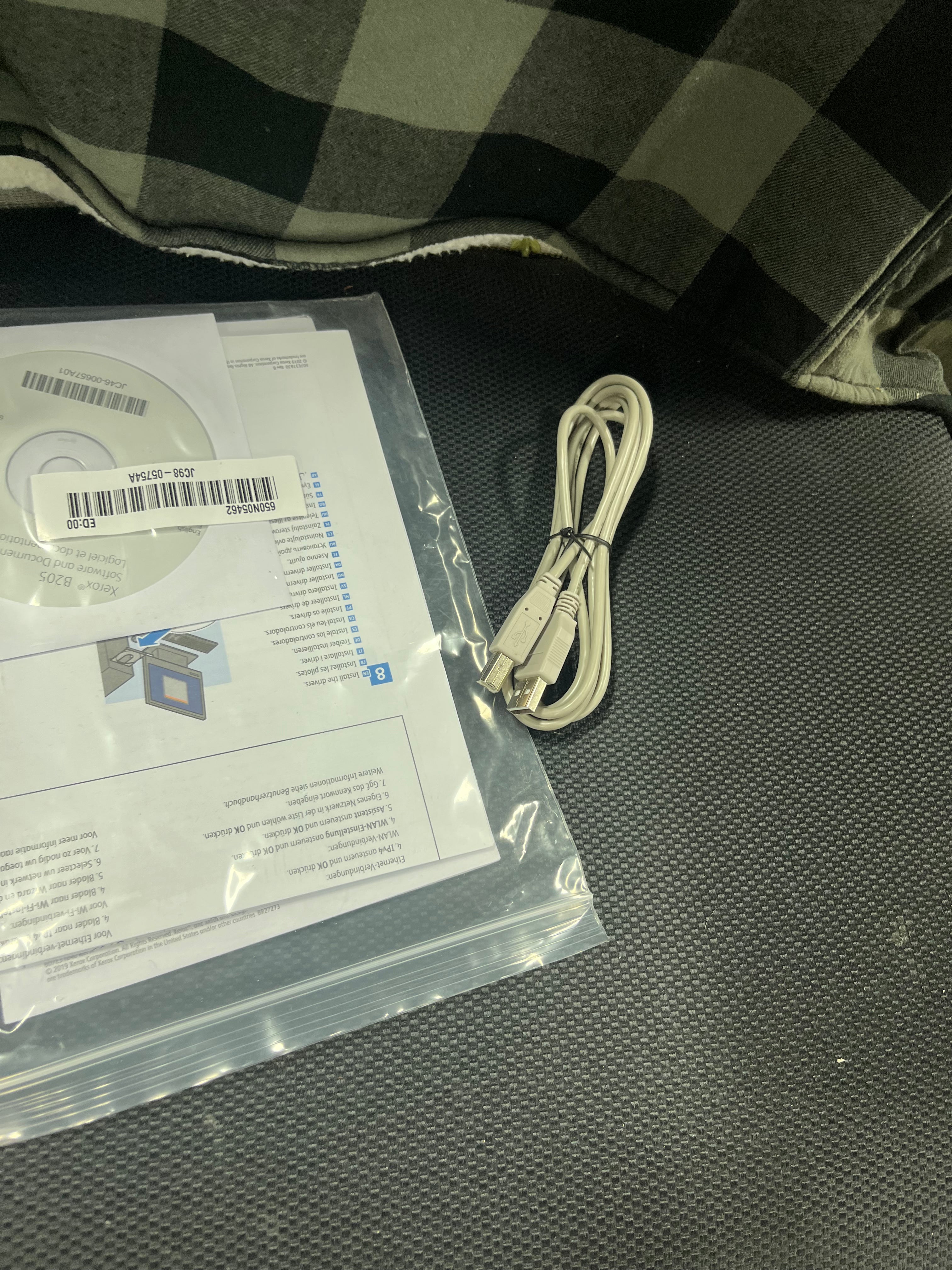 Monochrome Multifunction Printer, White