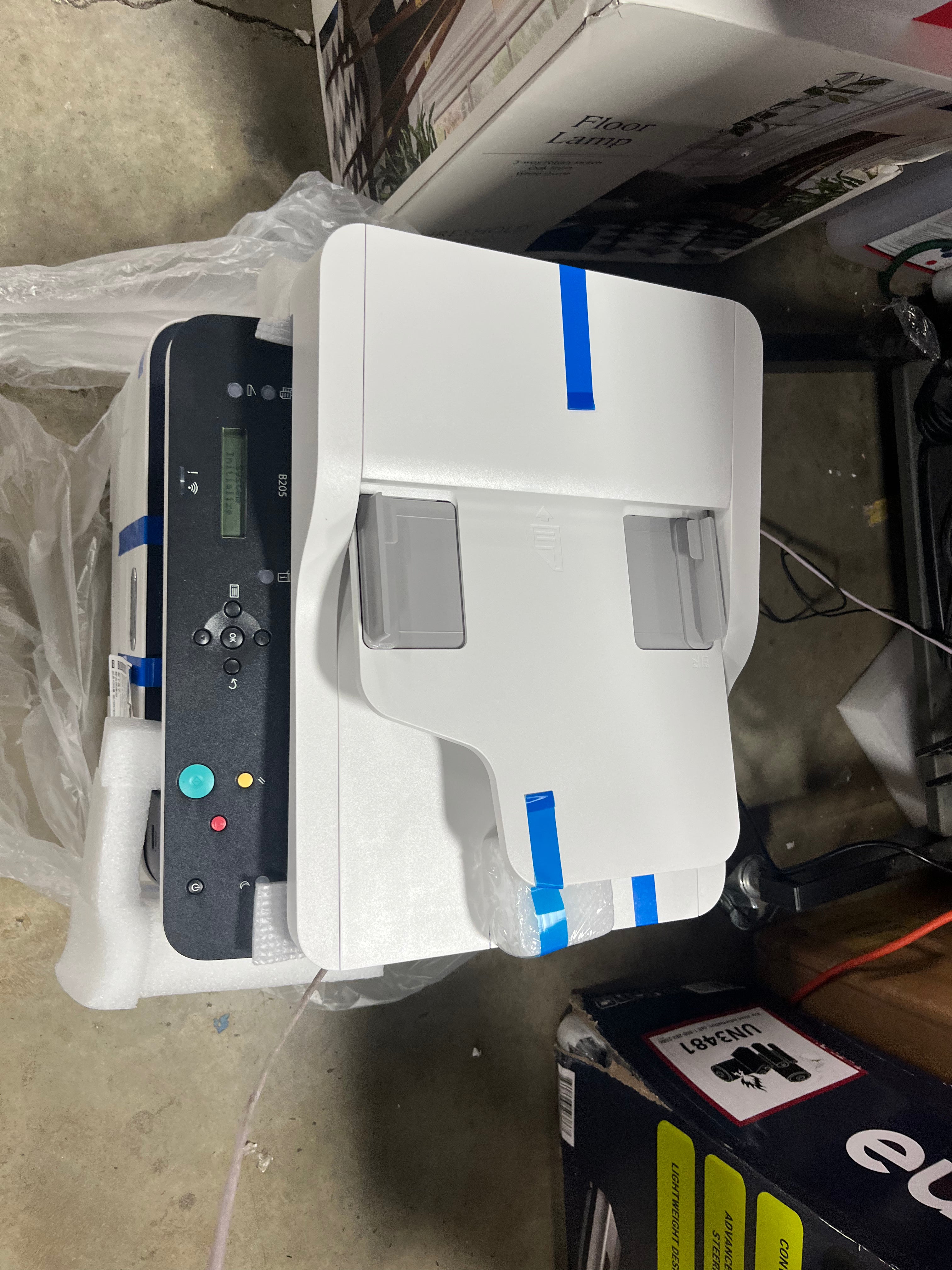 Monochrome Multifunction Printer, White